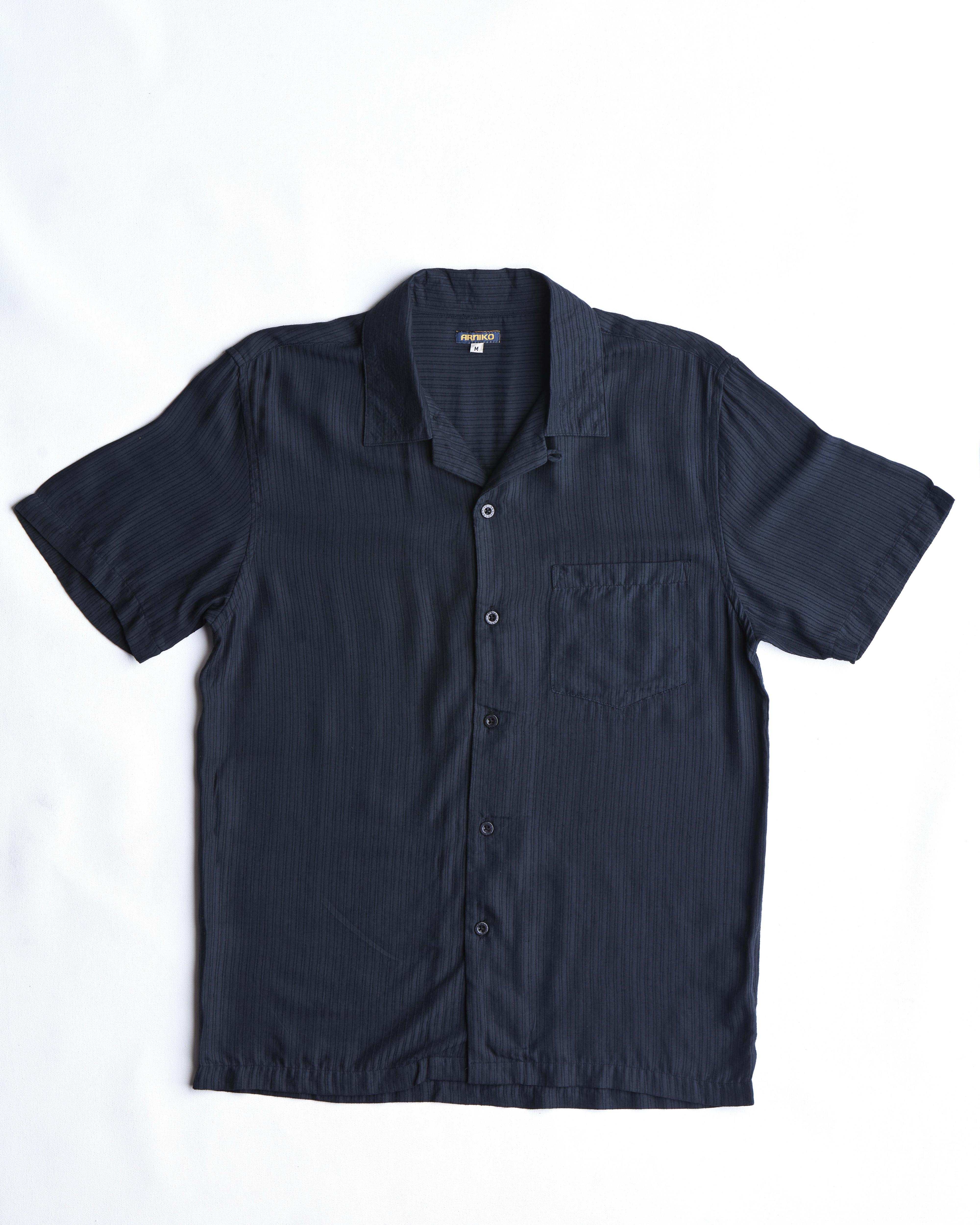 arniko-shirts-shirt-bobby-banana-sommerhemd-schwarz image 1