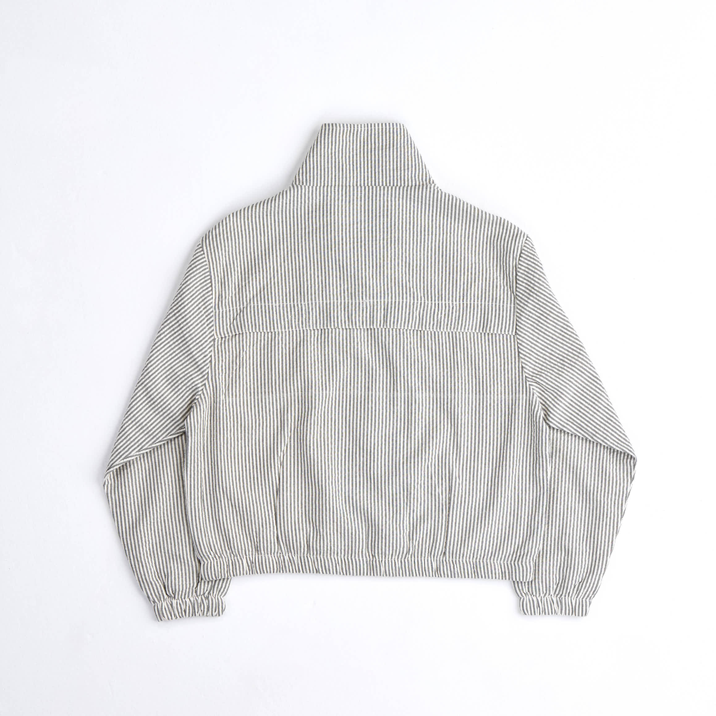 arniko-nannini-jacke-gr-n-wei-seersucker-damen-bio-baumwolle image 2