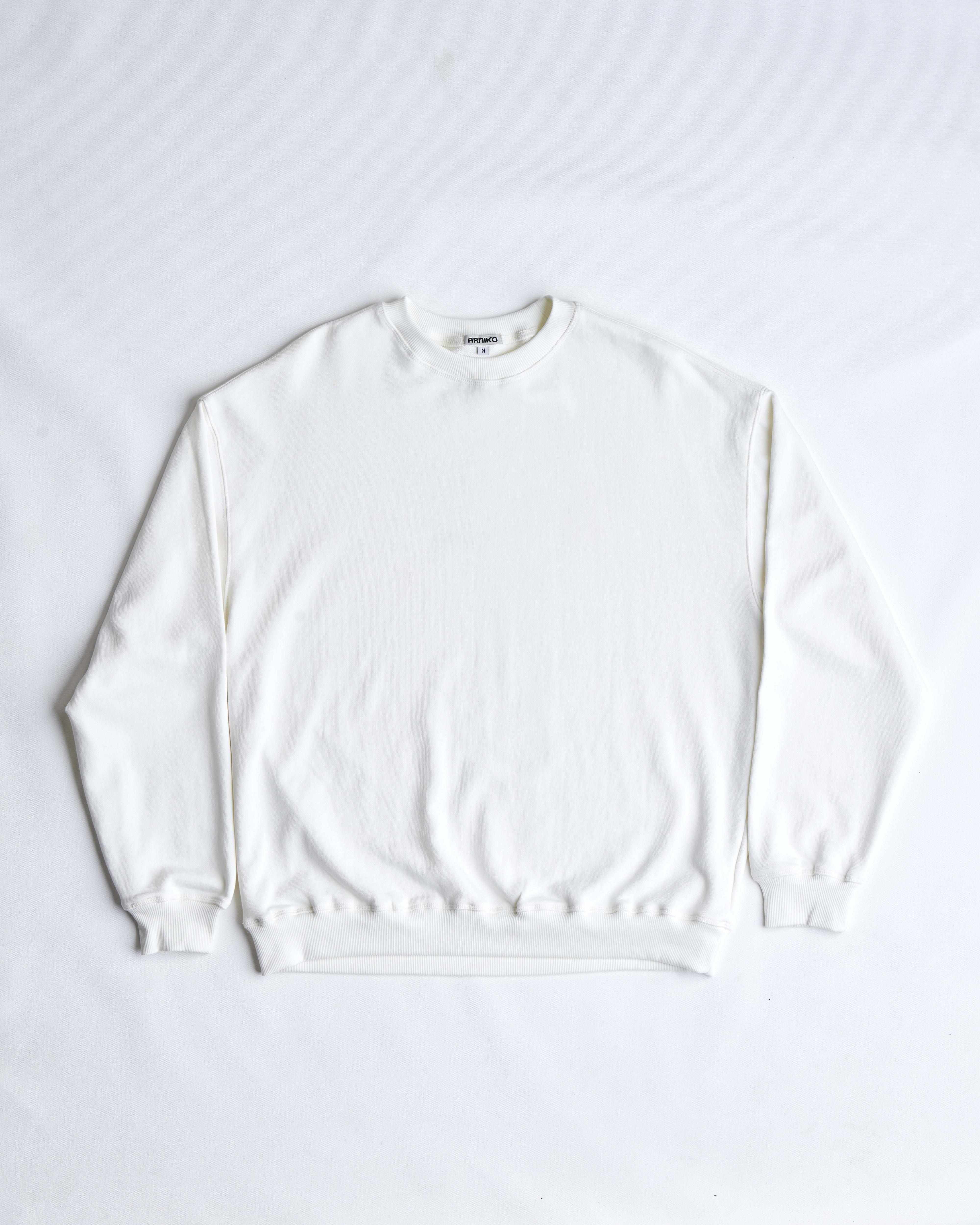 arniko-sweaters-club-off-white-pullover-bio-baumwolle image 1