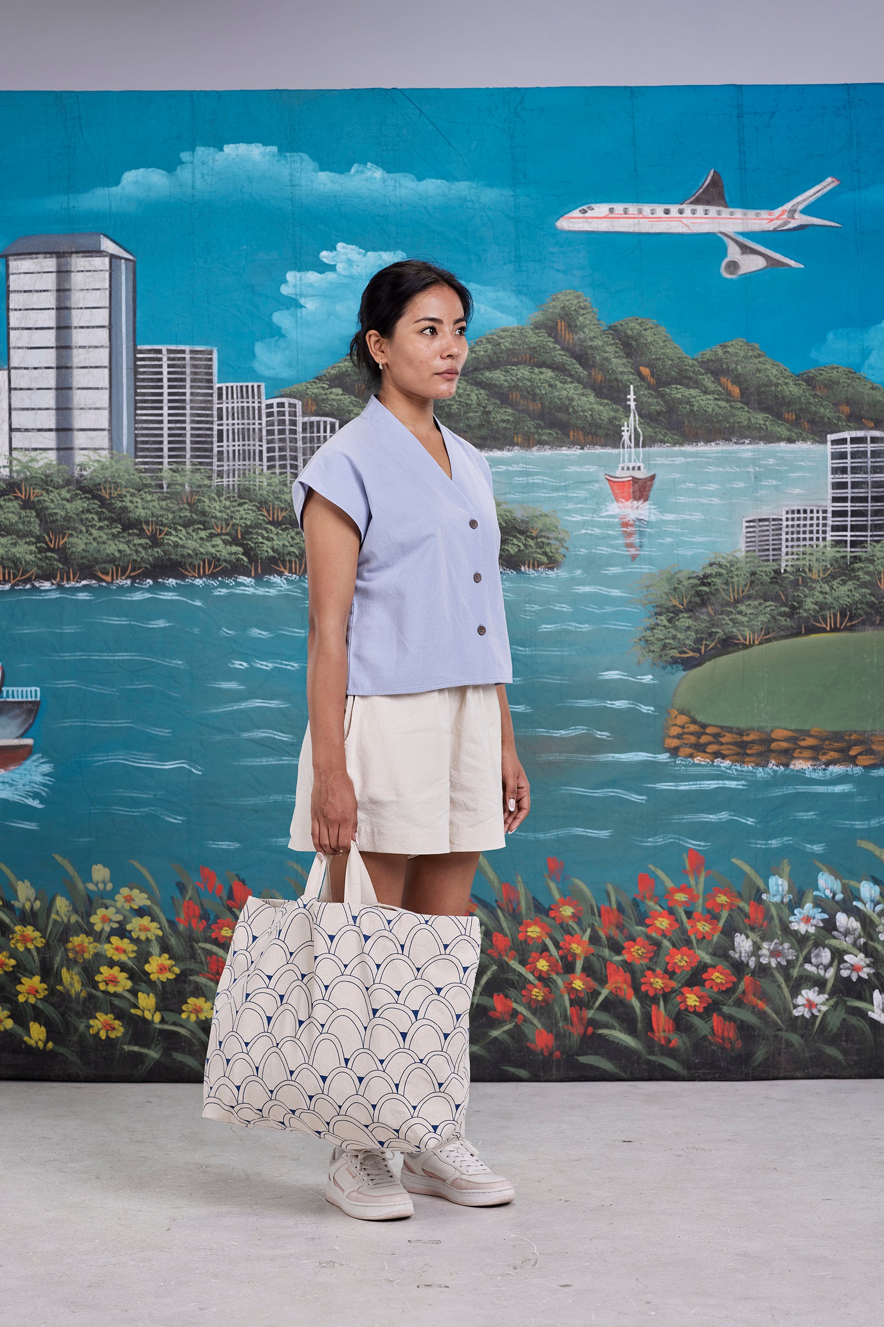 arniko-limestone-off-white-beach-bag-strandtasche image 4