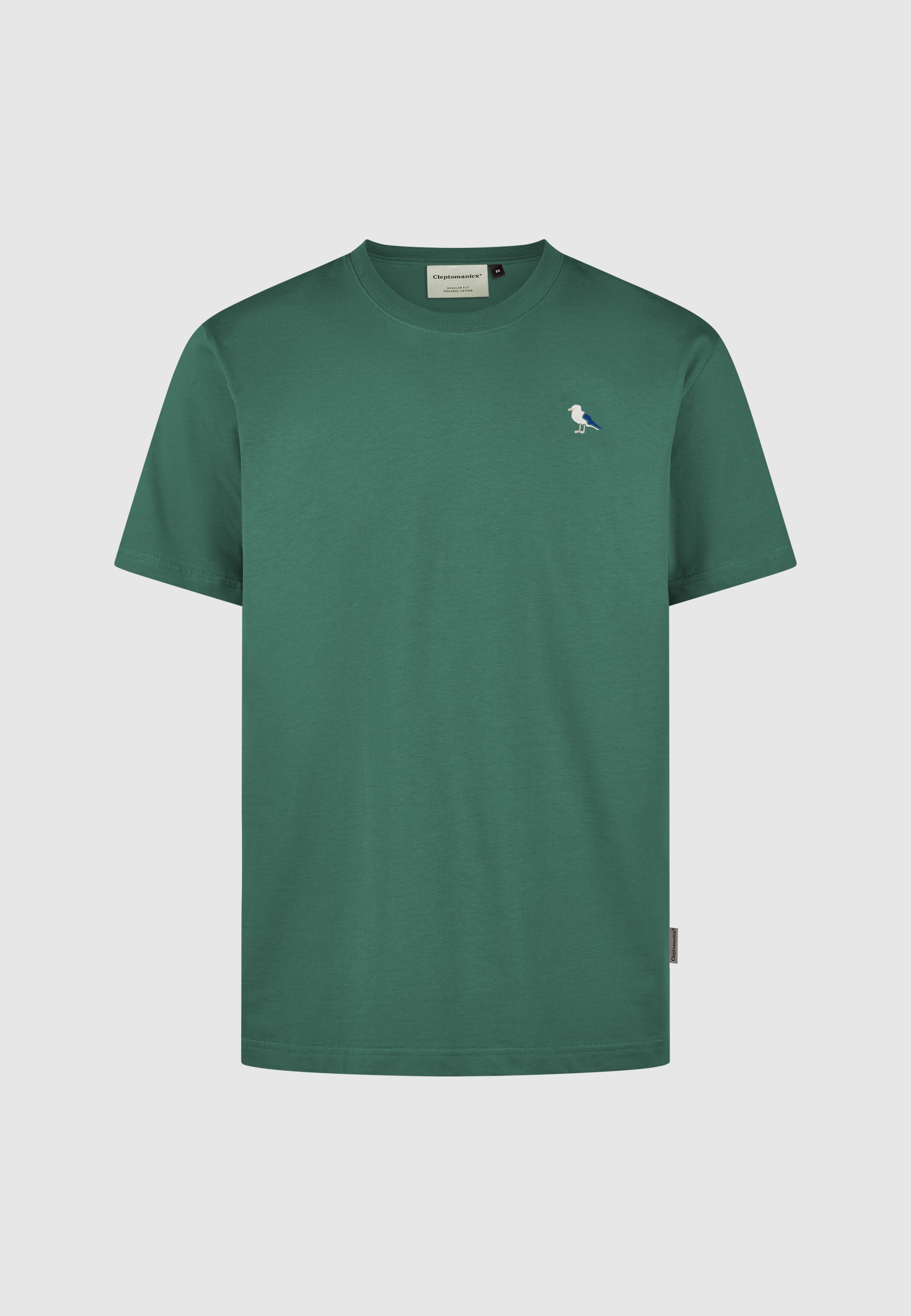 cleptomanicx-embro-gull-basic-tee-t-shirt-stickerei-regular image 1