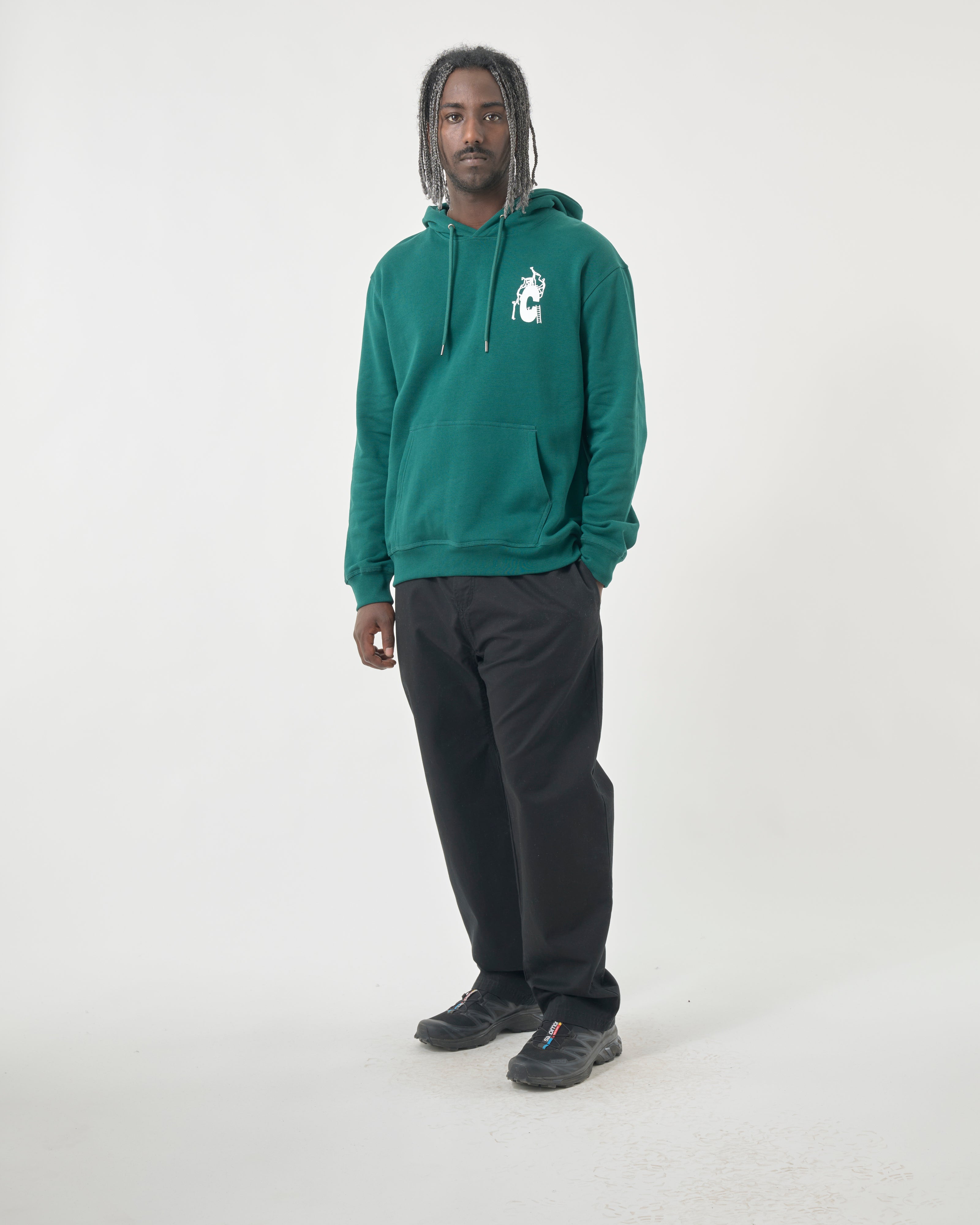 cleptomanicx-collective-graphic-hooded-hoodie-m-biobaumwolle image 2
