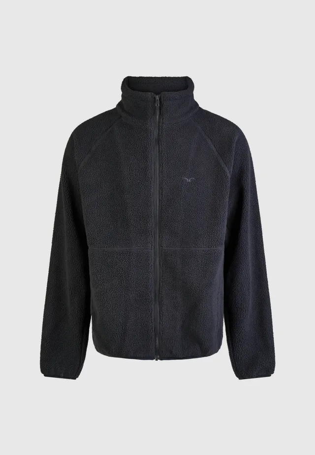 cleptomanicx-flaneur-fleece-jacke-teddy-fleece image 1