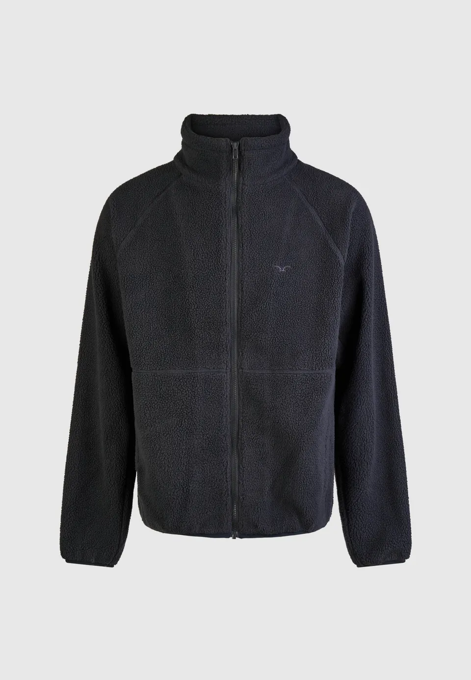 cleptomanicx-flaneur-fleece-jacke-teddy-fleece image 1
