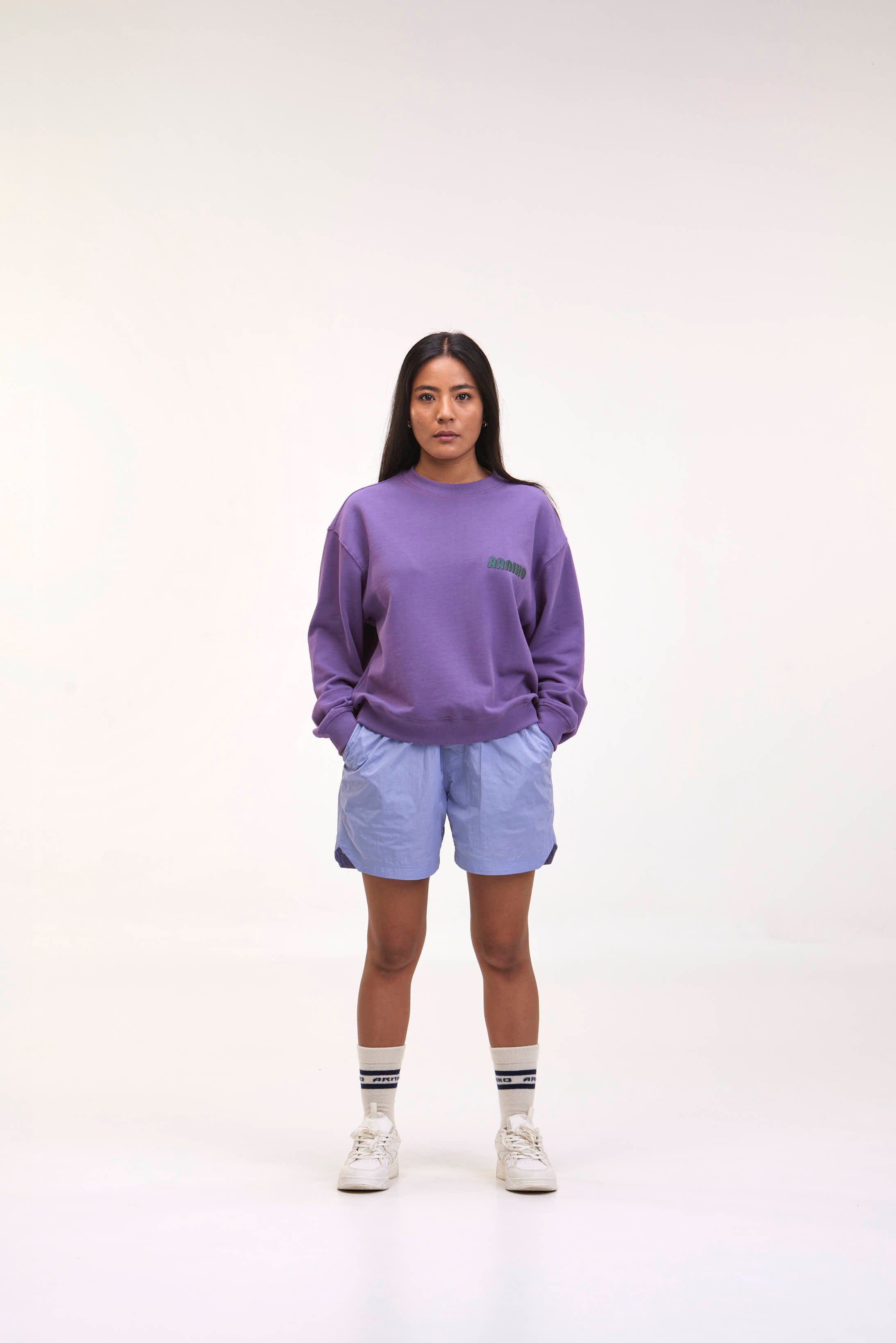 arniko-shorts-deepak-wisteria-kurze-hose-herren-recyceltes-polyester image 2