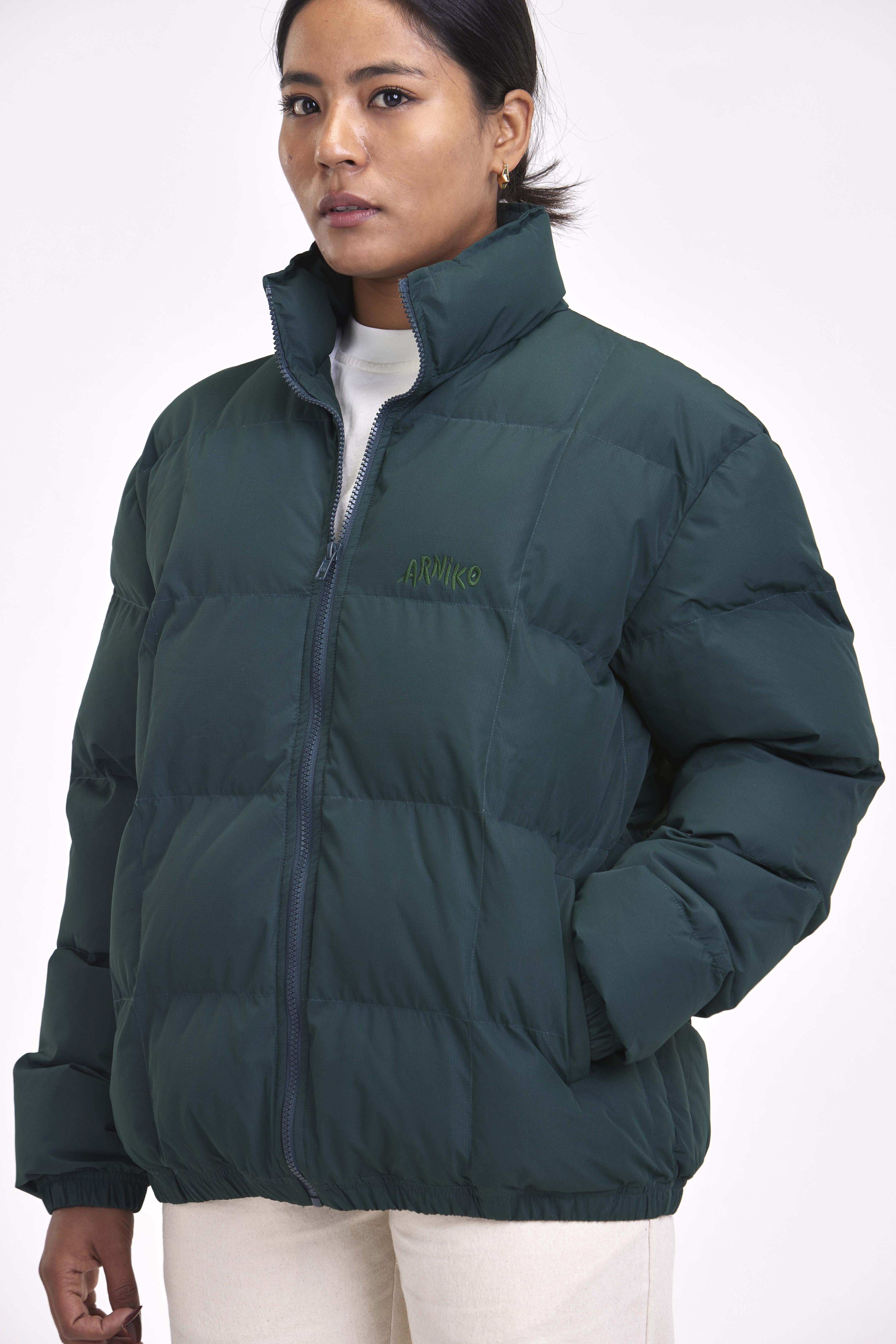 arniko-anil-green-ripstop-jacke-wasserabweisend image 6