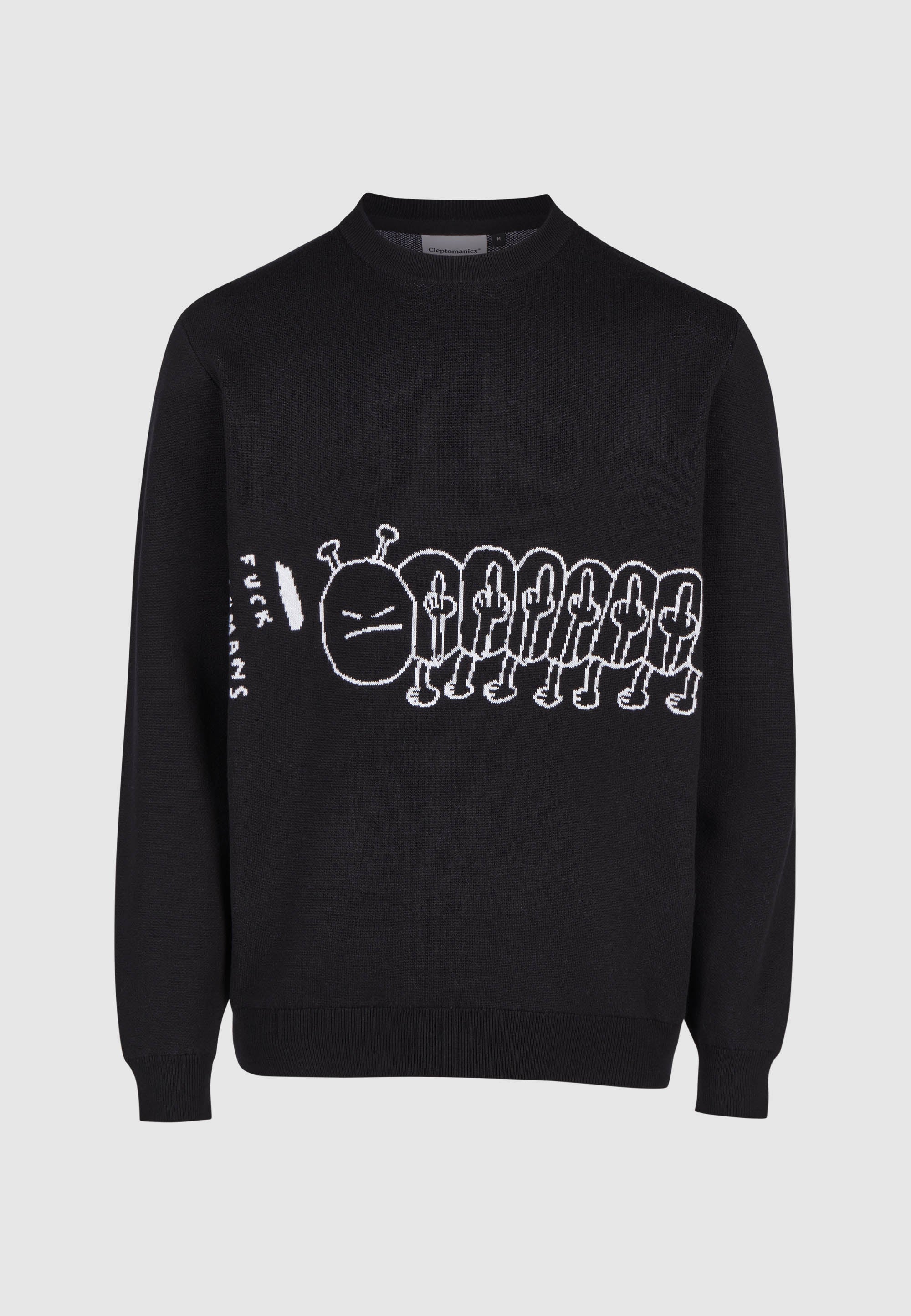 cleptomanicx-fuhumans-knit-strickpullover-biobaumwolle image 1
