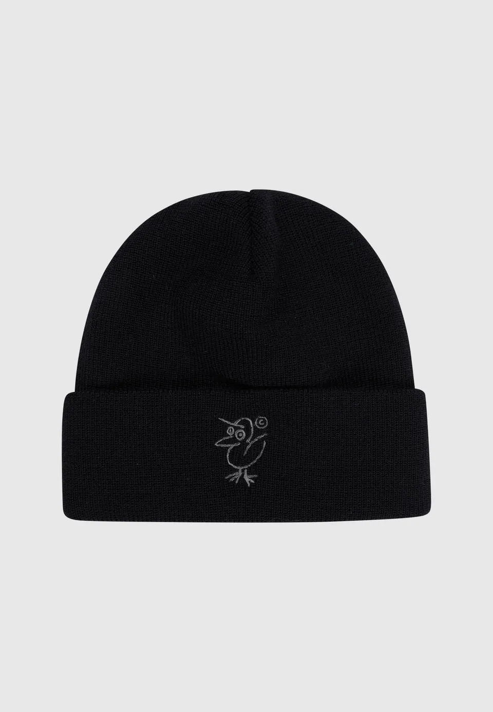 cleptomanicx-gull-beanie-sketch-m-tze-bestickt image 1