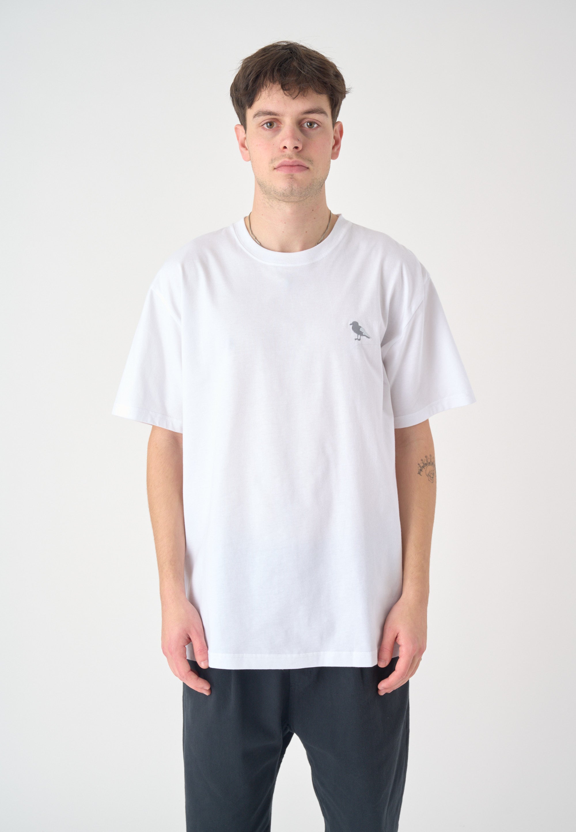 cleptomanicx-embro-gull-mono-boxy-tee-t-shirt-bio image 3