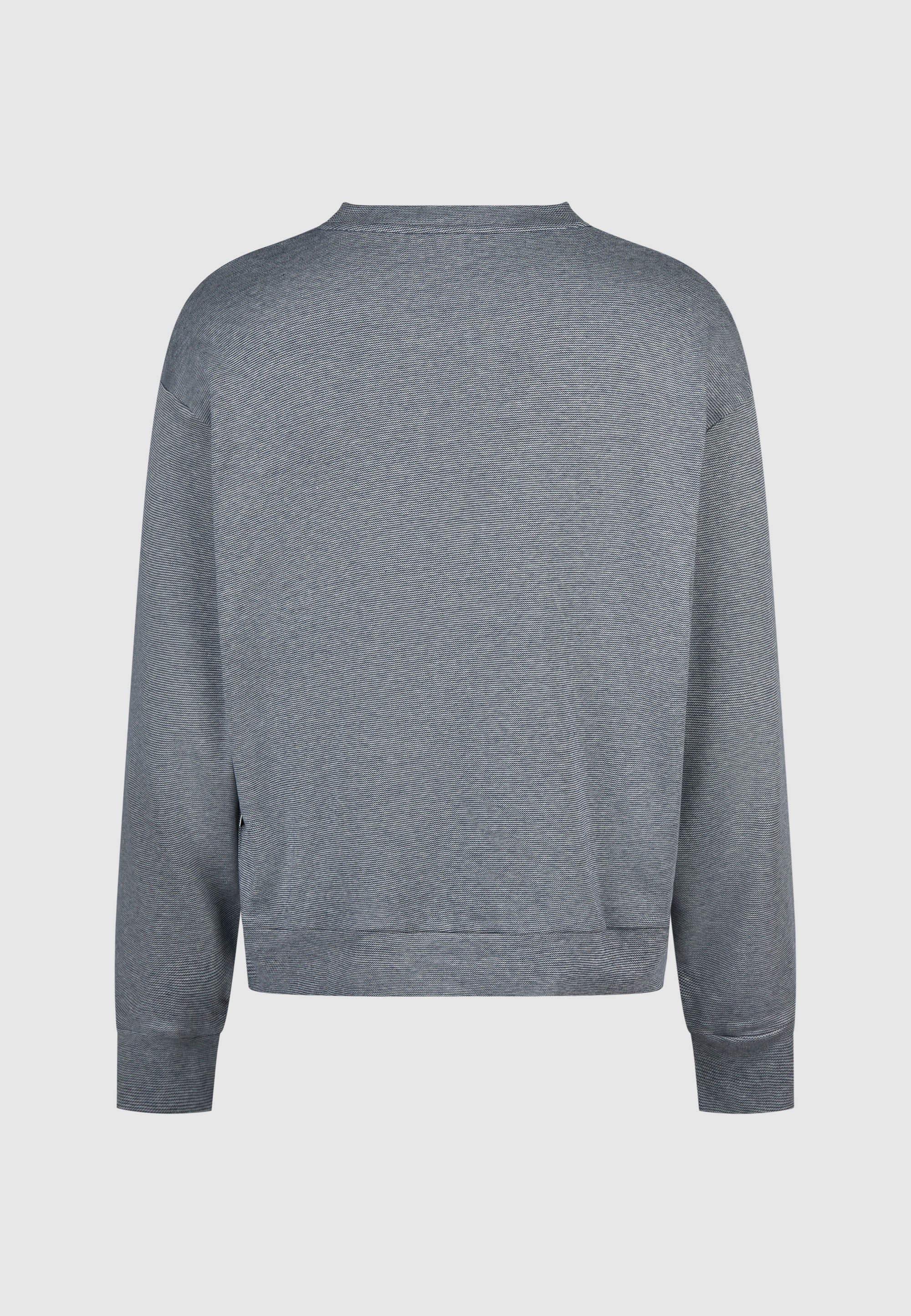 cleptomanicx-ligull-mini-stripe-boxy-crewneck-sweatshirt image 6