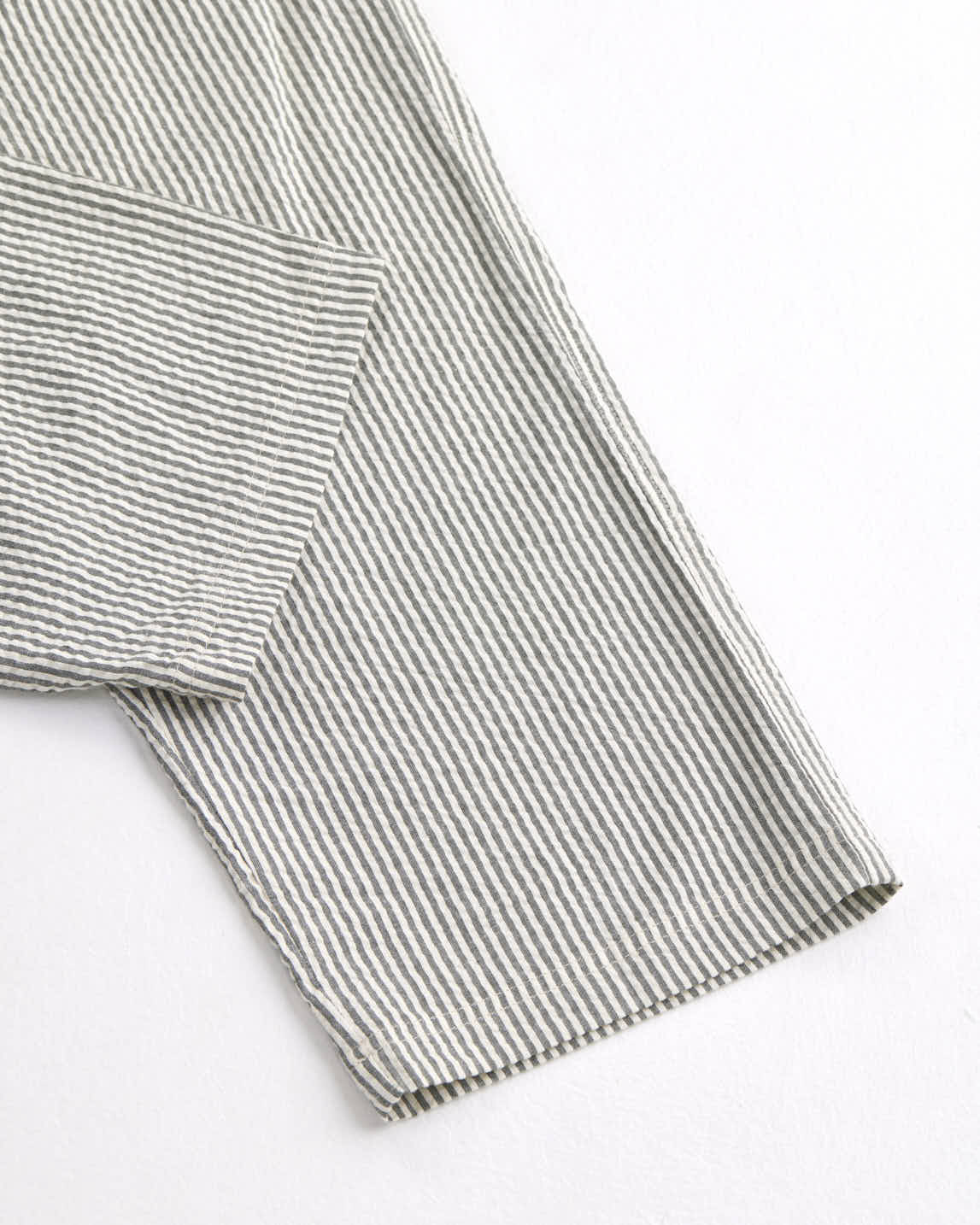 arniko-sanjai-hose-herren-gr-n-wei-seersucker image 4