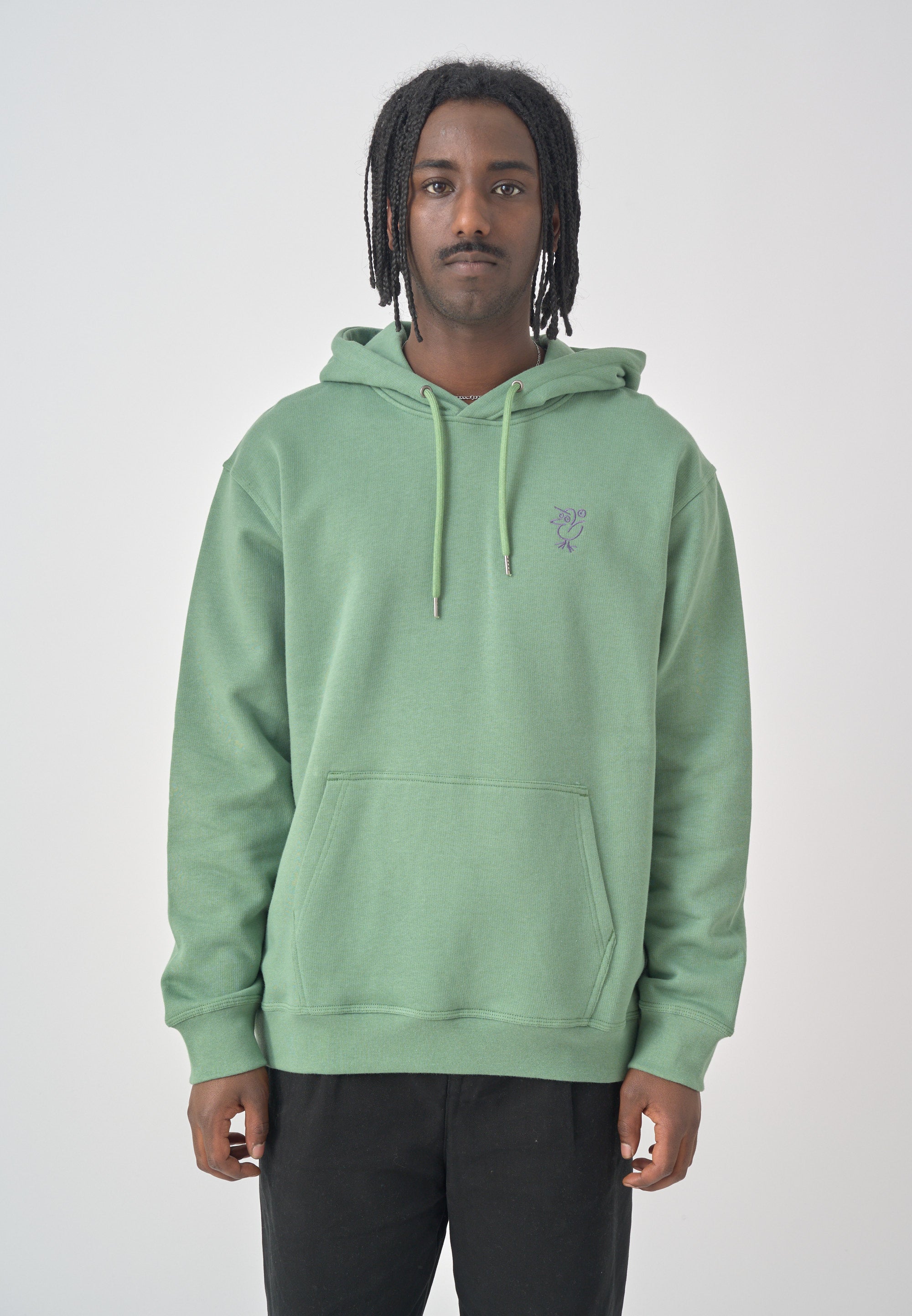 cleptomanicx-sketch-gull-boxy-hoodie-bio-baumwolle image 4