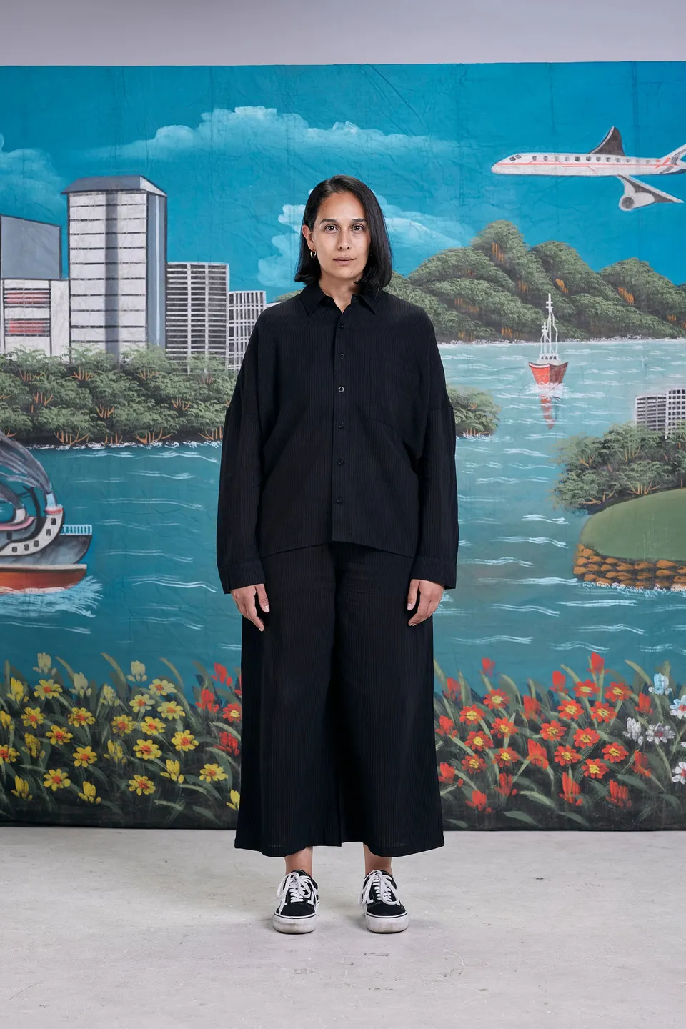 arniko-shirts-shirt-tahira-banana-black-hemd-damen image 1