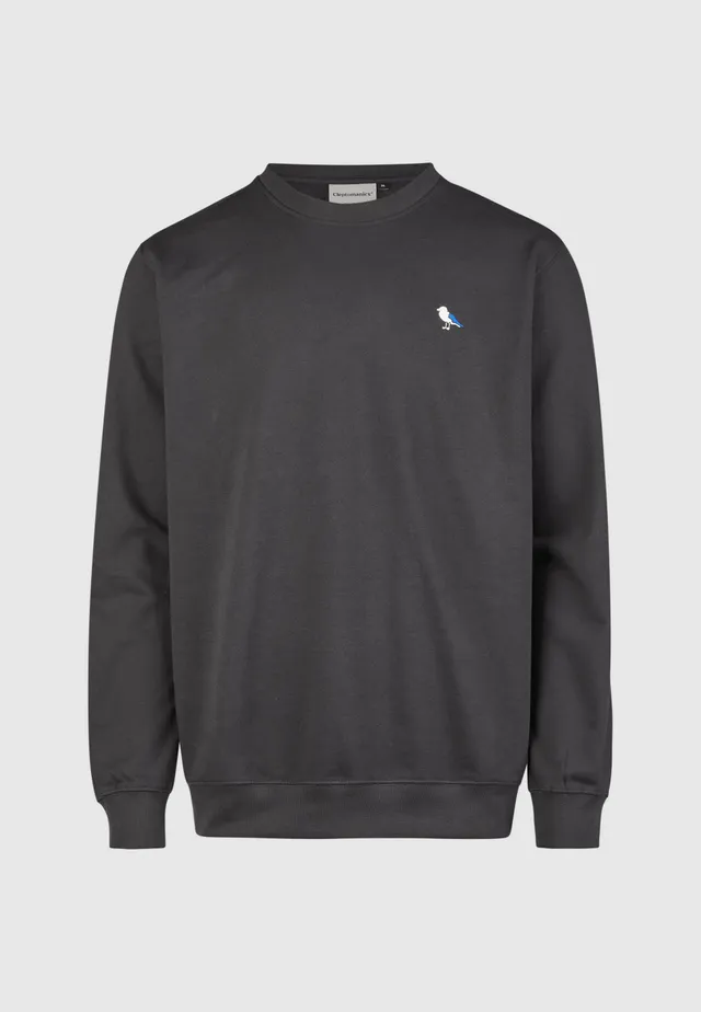 cleptomanicx-embro-gull-regular-crewneck-sweatshirt-bio-2 image 1