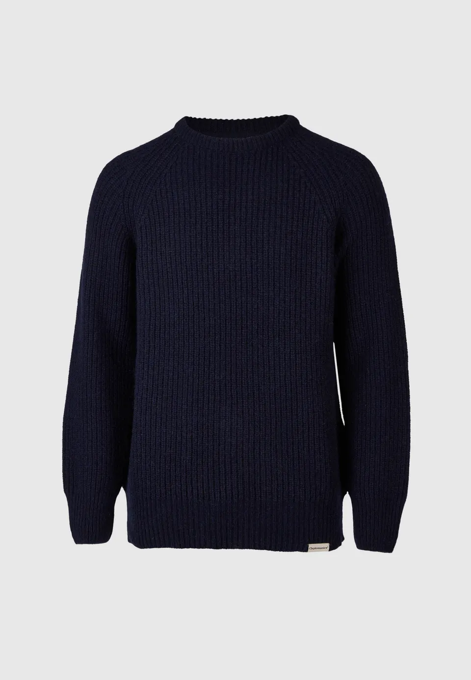 cleptomanicx-ribber-crewneck-strickpullover-wollmix-recycelt image 1