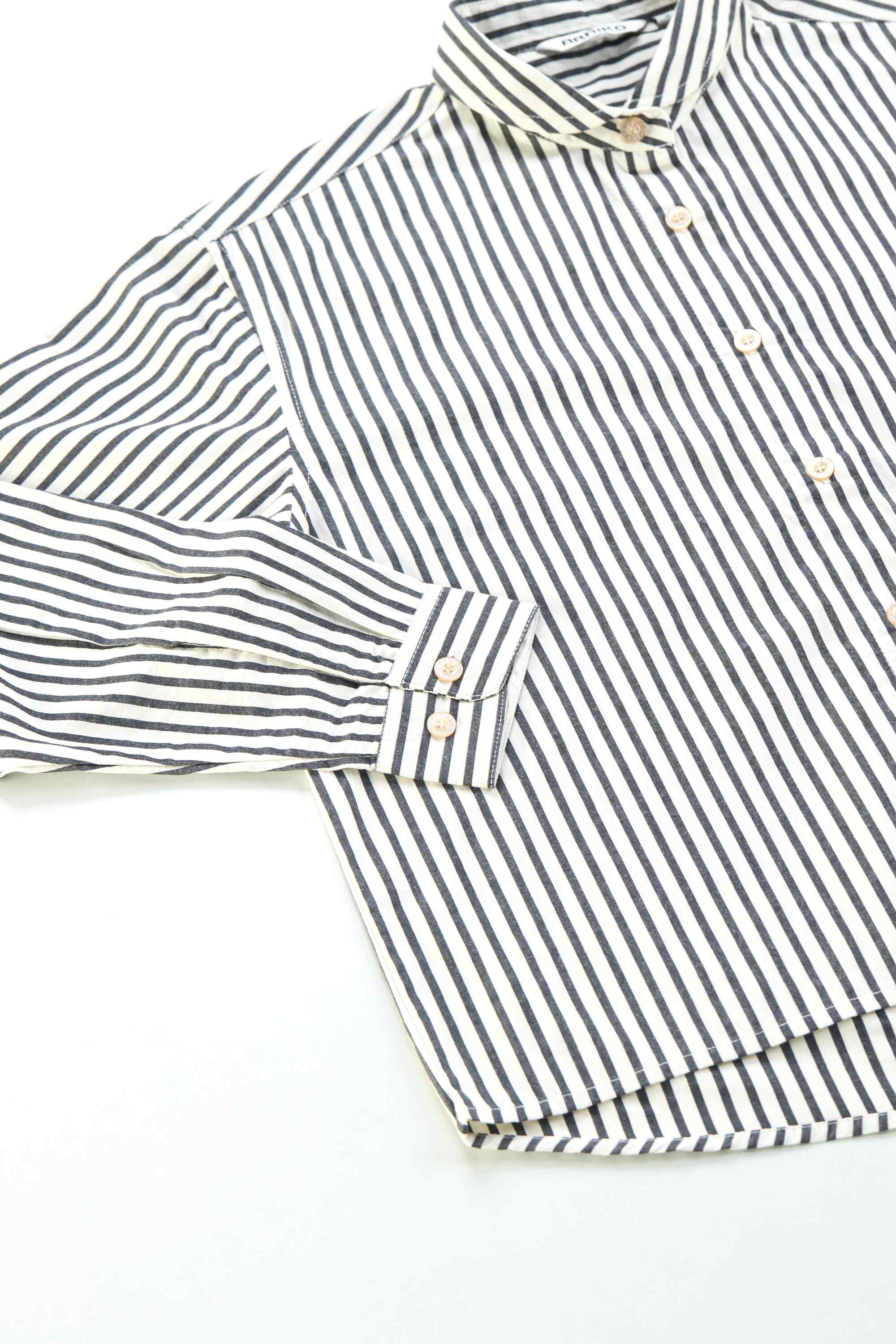 arniko-joesy-black-white-stripes-hemd-bio-baumwolle image 3