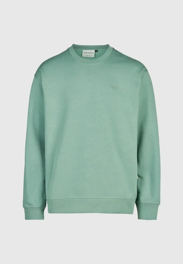 cleptomanicx-ligull-boxy-crewneck-sweatshirt-bio-m image 1
