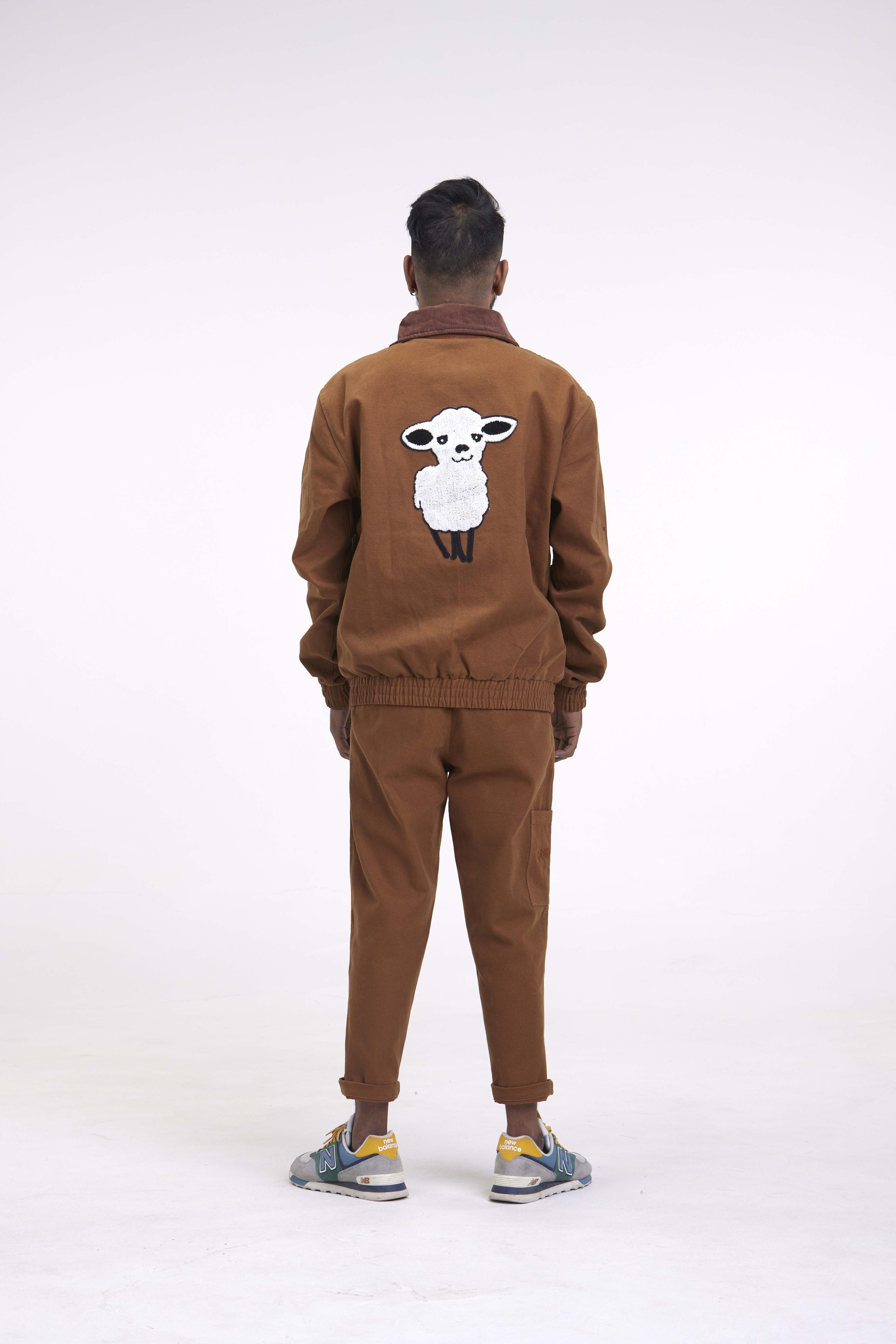 arniko-bheda-jacke-tawny-canvas-bio-baumwolle image 1