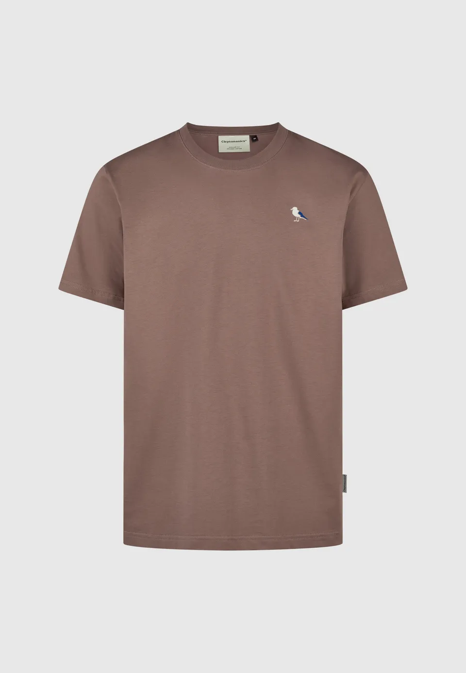 cleptomanicx-embro-gull-basic-tee-t-shirt-bio-regular image 1