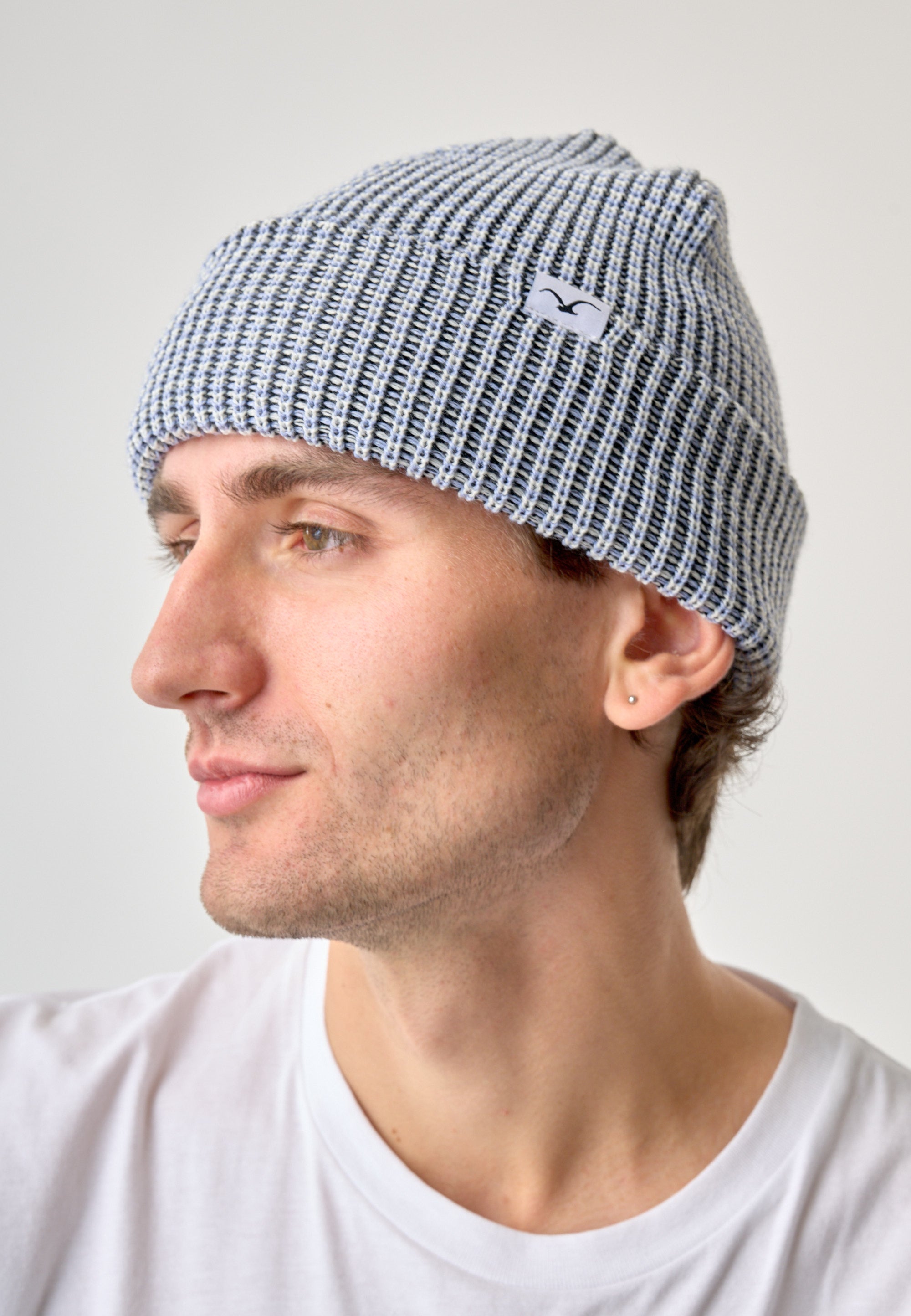 cleptomanicx-trio-beanie-m-tze-wollmix-tricolore image 4