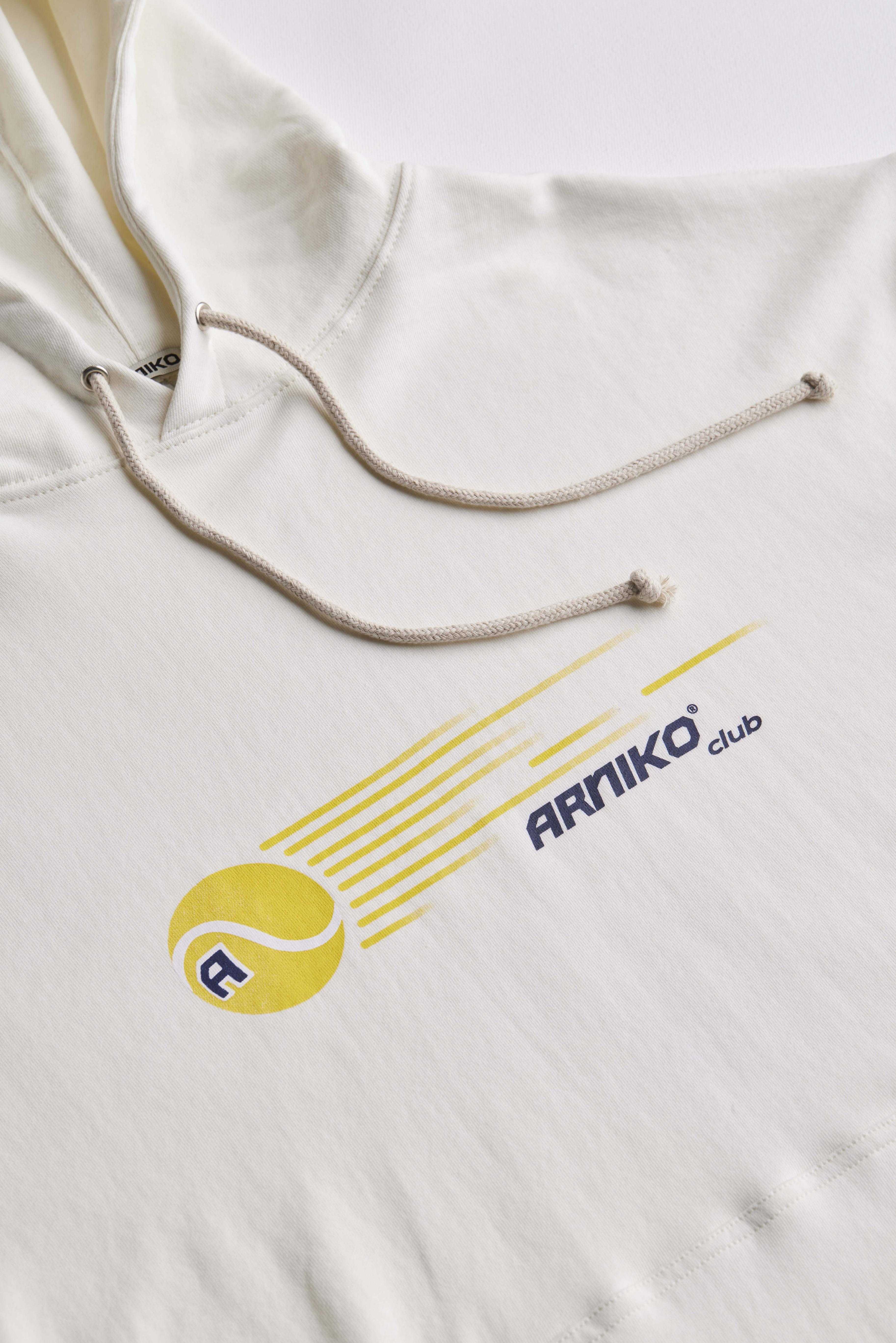 arniko-club-hoodie-off-white-kapuzenpullover-bio image 2