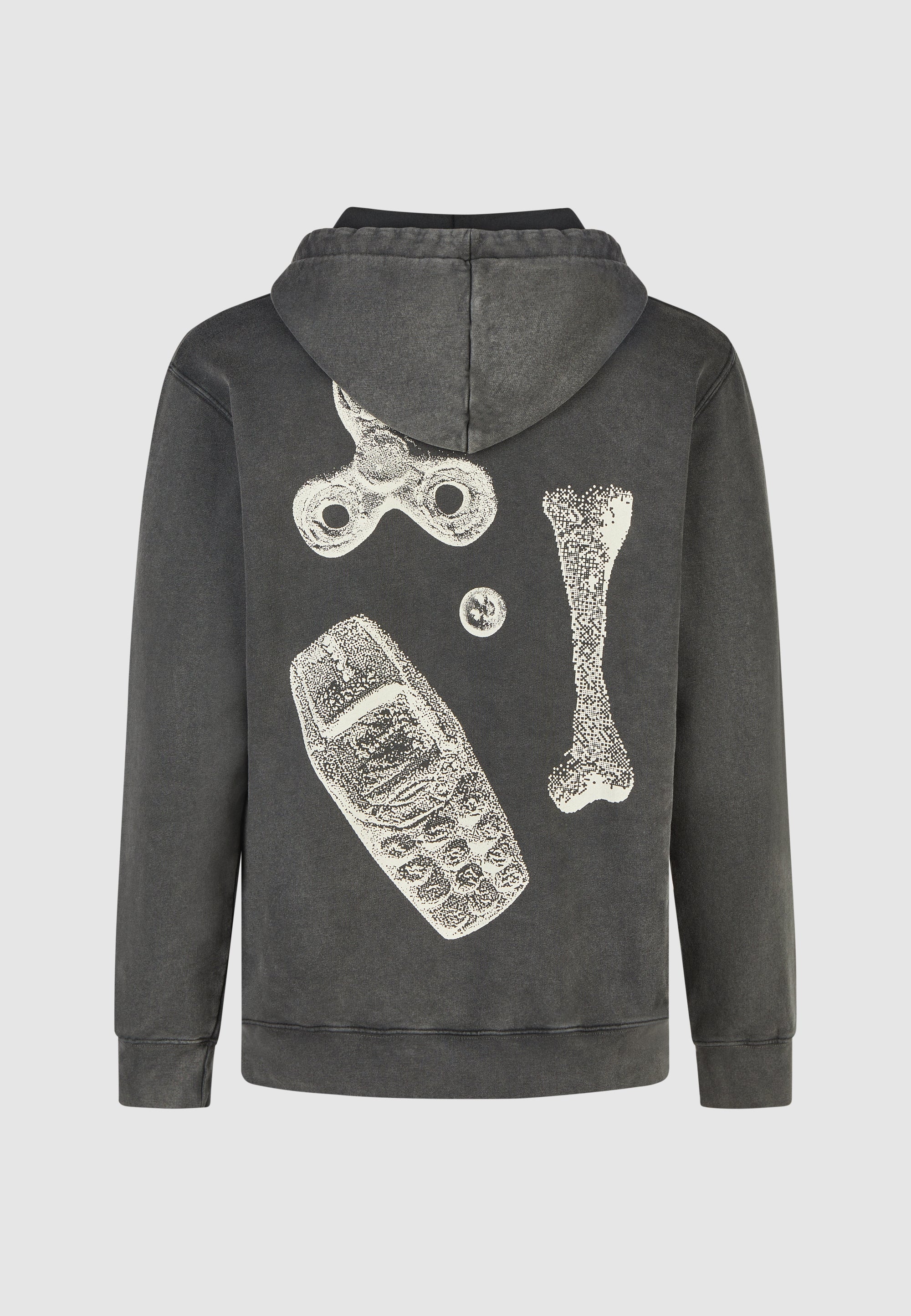cleptomanicx-artefacts-hooded-hoodie-biobaumwolle-print image 7