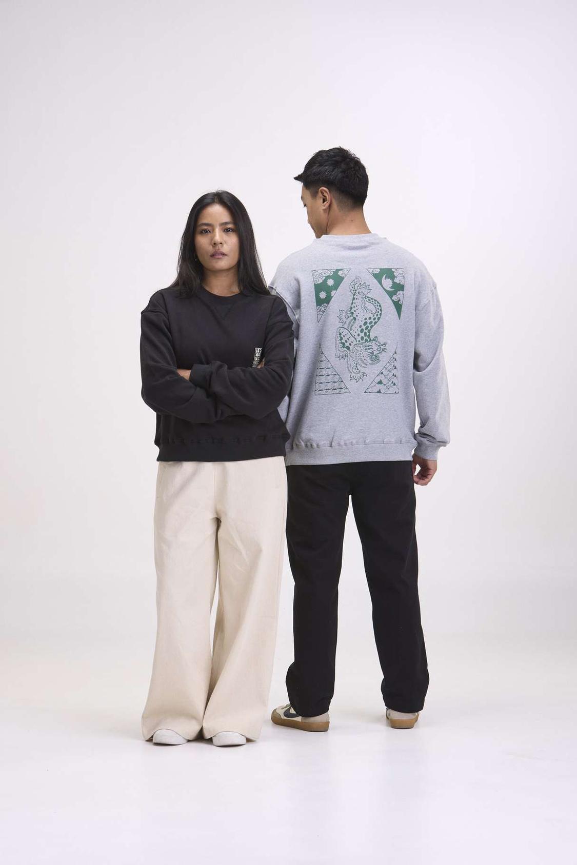 arniko-mustang-grey-melange-pullover-bio-baumwolle image 3