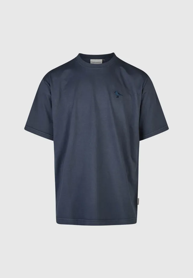 cleptomanicx-patch-gull-classic-tee-t-shirt-mit-patch image 1
