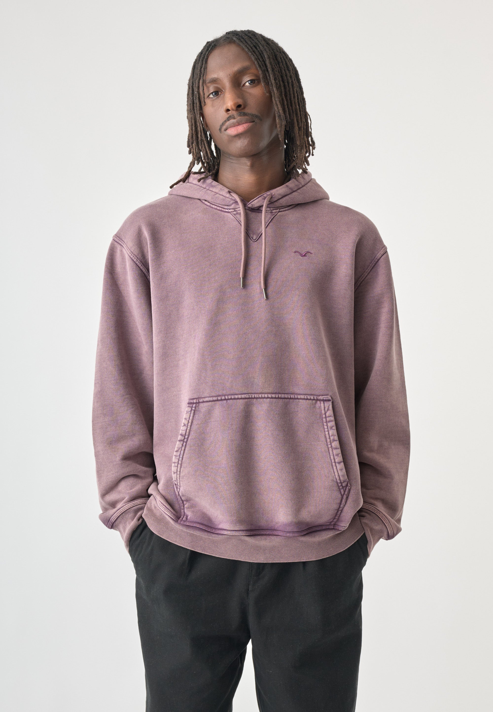 cleptomanicx-ligull-washed-boxy-hooded-hoodie-washed image 2
