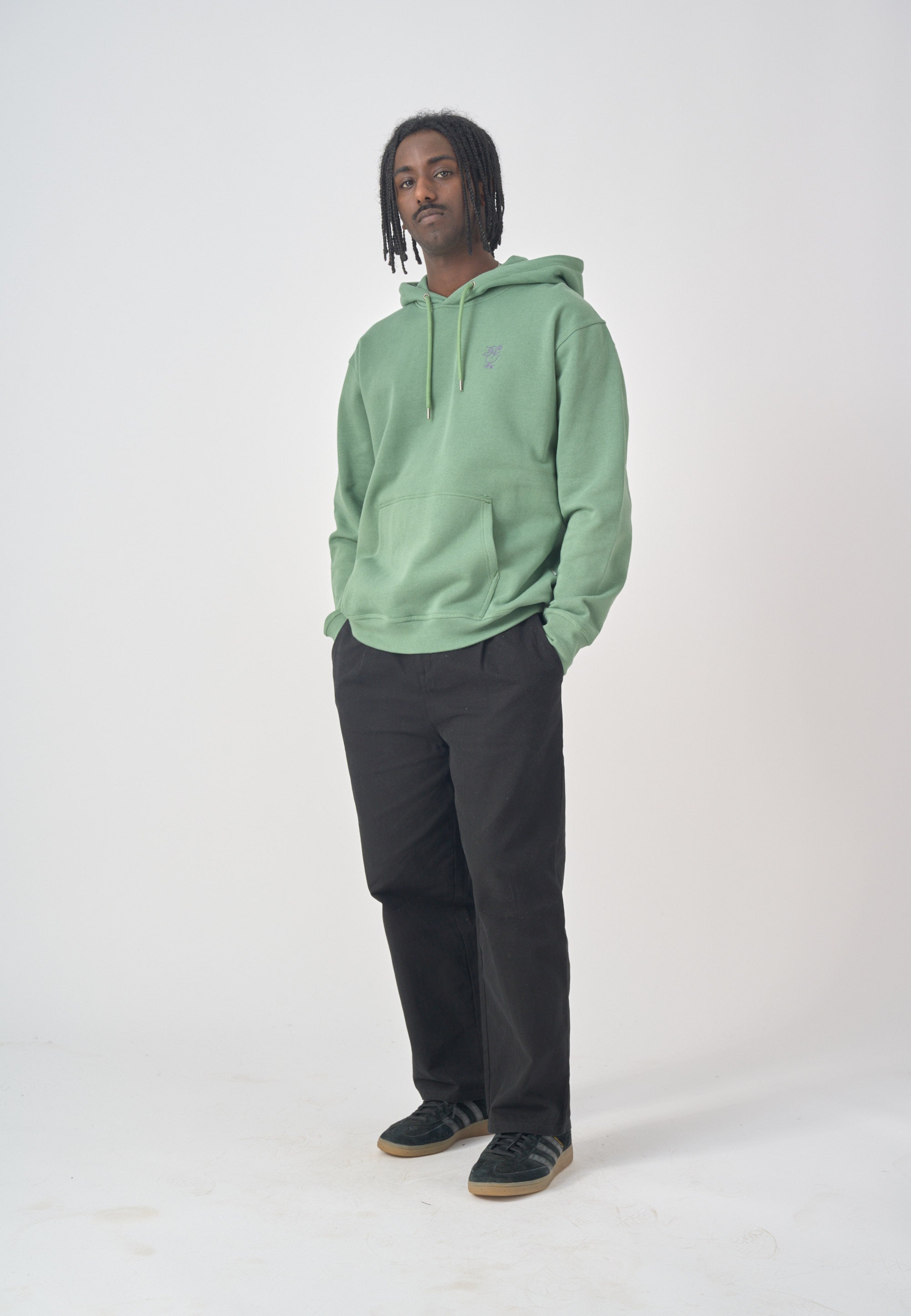 cleptomanicx-sketch-gull-boxy-hoodie-bio-baumwolle image 3