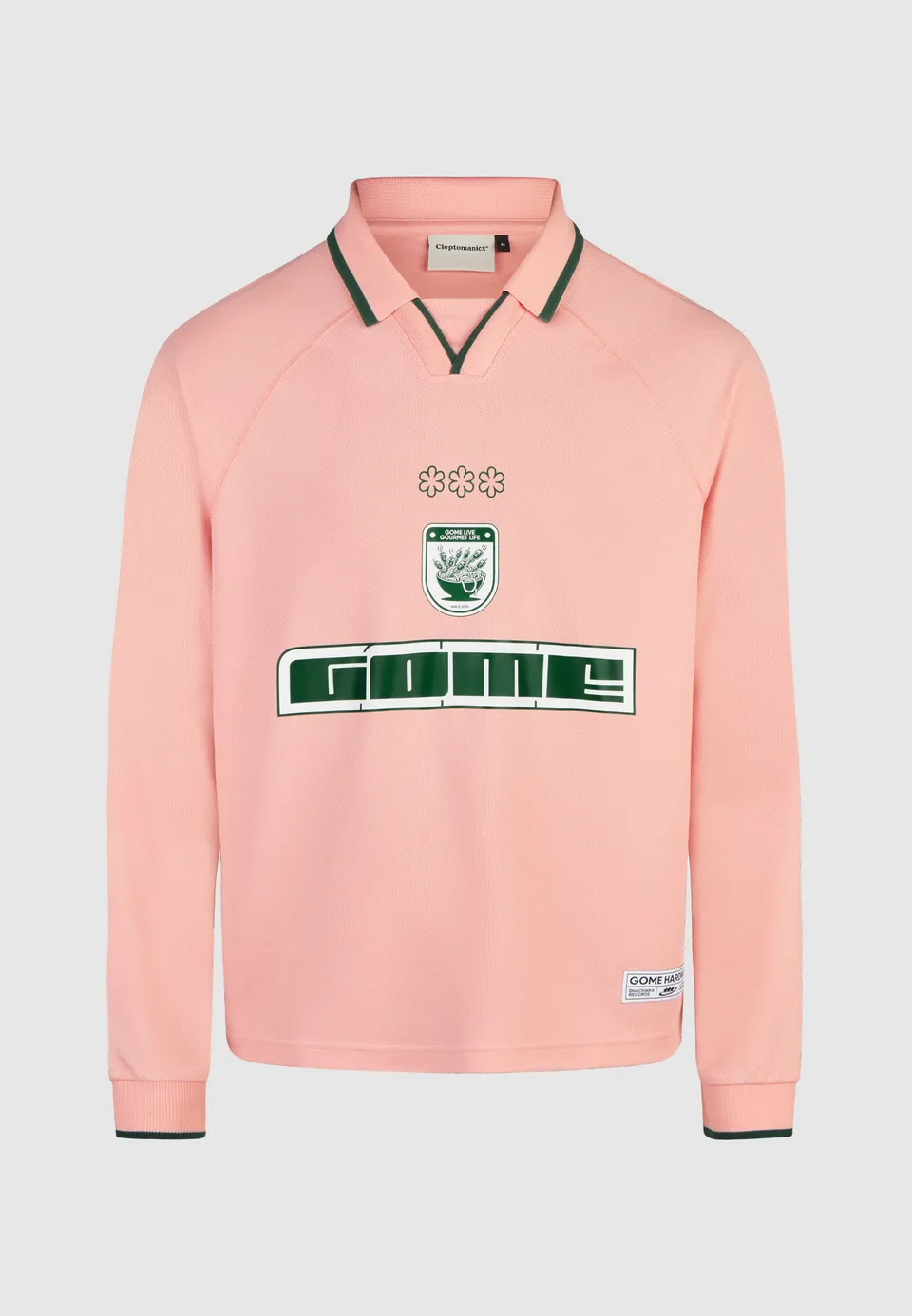 cleptomanicx-gome-trikot-longsleeve-shirt-rosa-classic-fit image 1