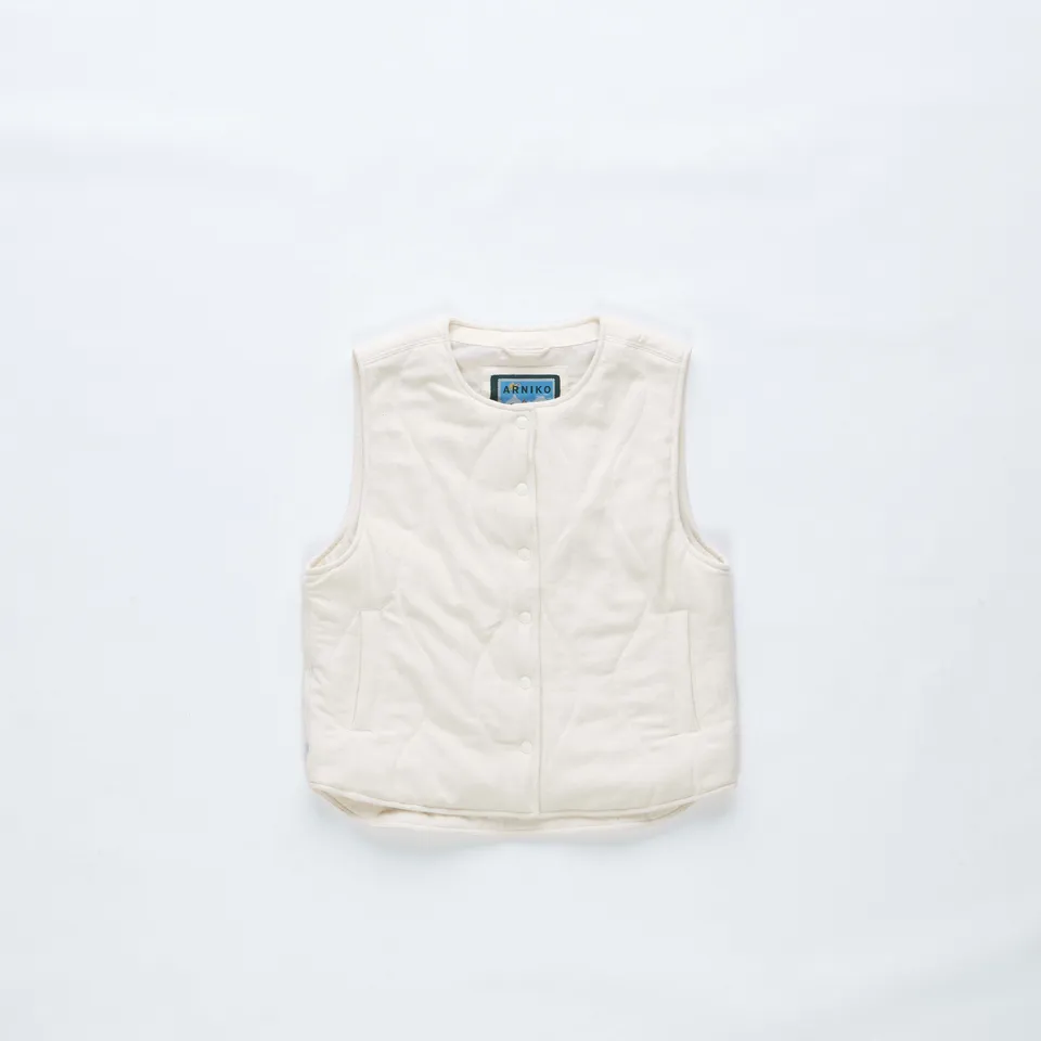 arniko-selina-weste-birch-flannel-damen image 1