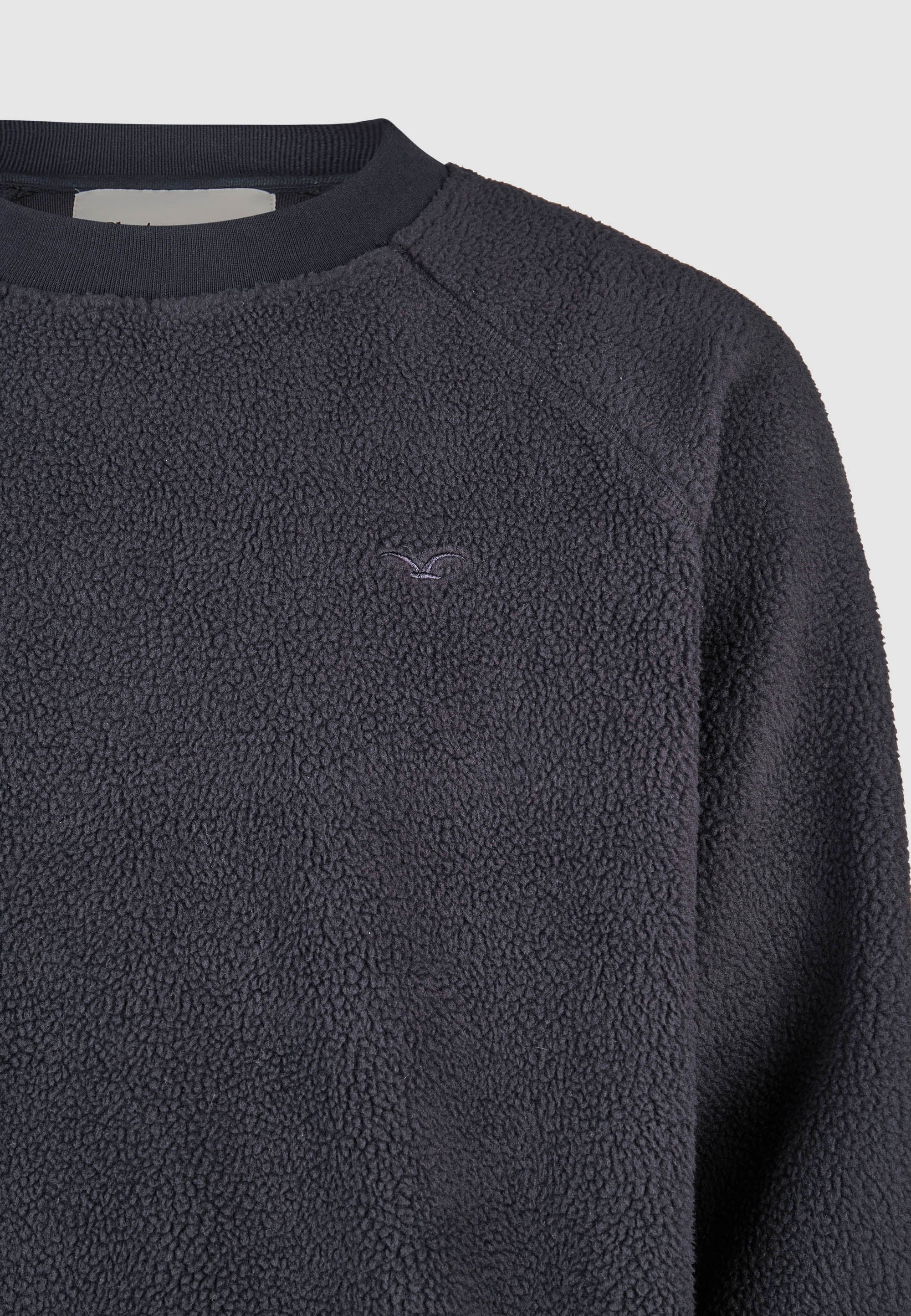 cleptomanicx-flaneur-crewneck-sweatshirt-teddyfleece image 7