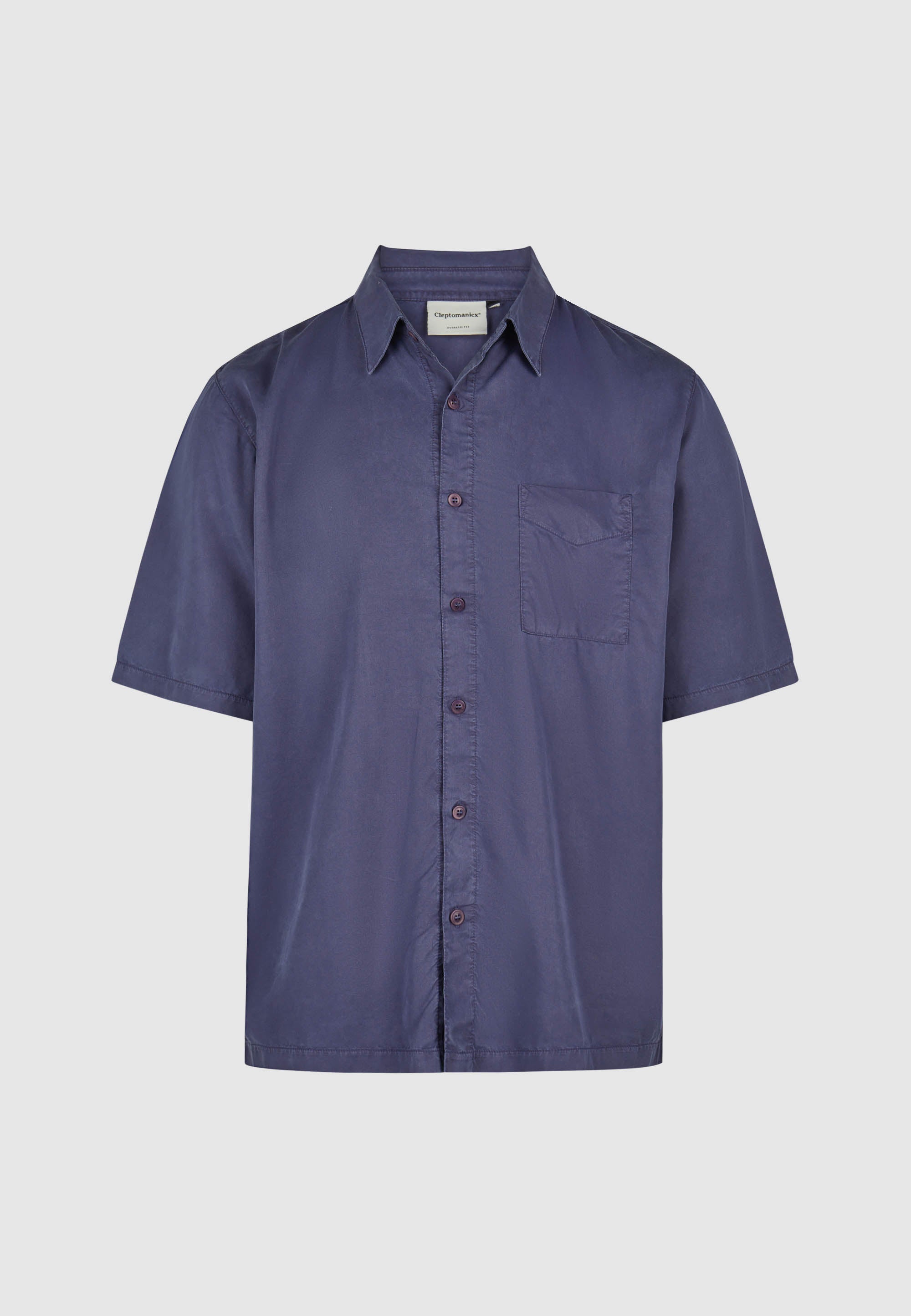 cleptomanicx-easy-shirt-hemd-kurzarm-lyocell-oversize-2 image 1