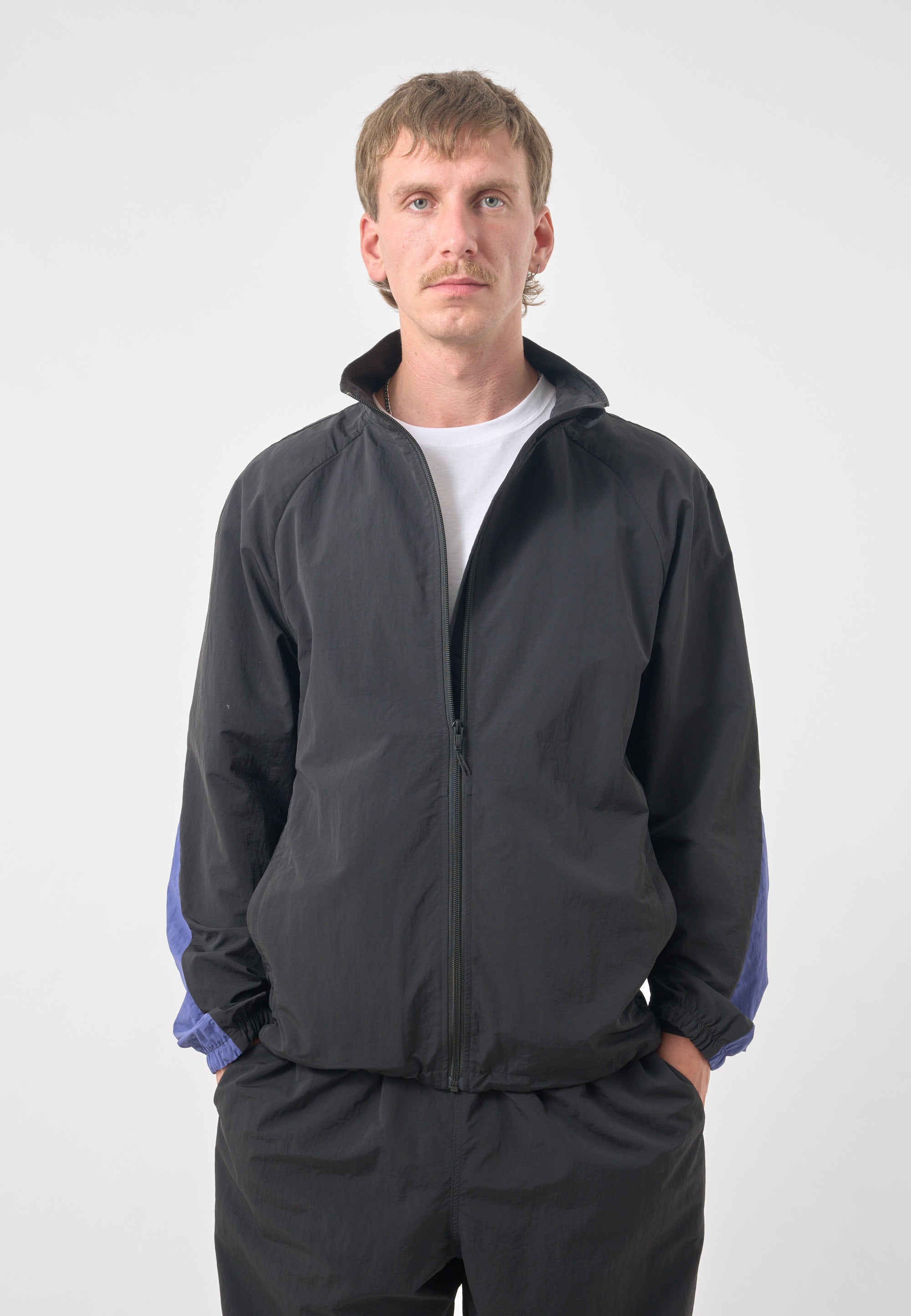 cleptomanicx-sporty-jacket-trackjacke-nylon-colorblocking image 3