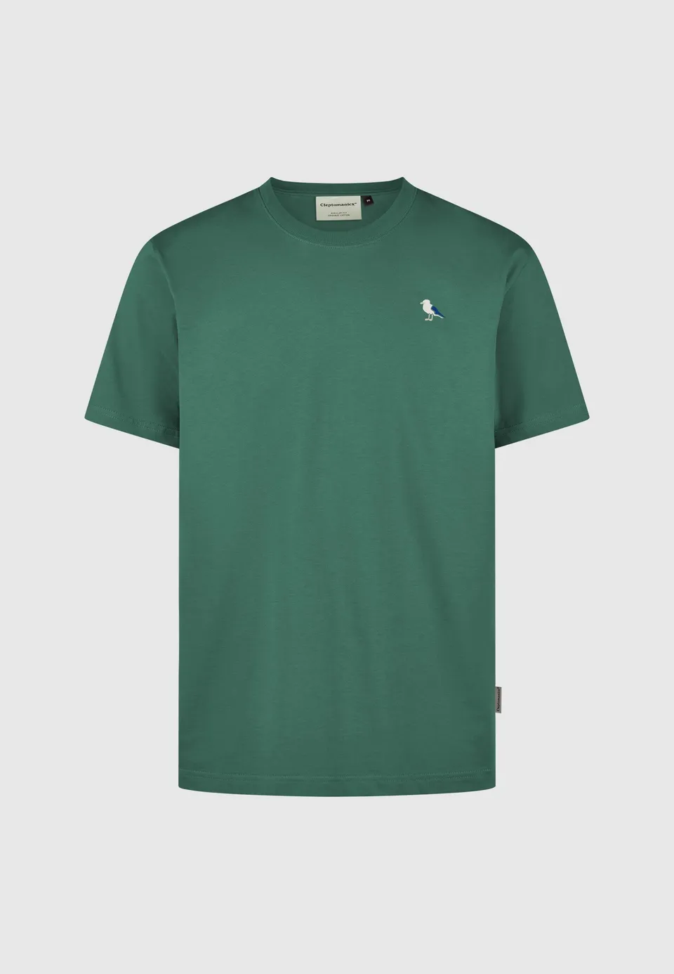 cleptomanicx-embro-gull-basic-tee-t-shirt-stickerei-regular image 1