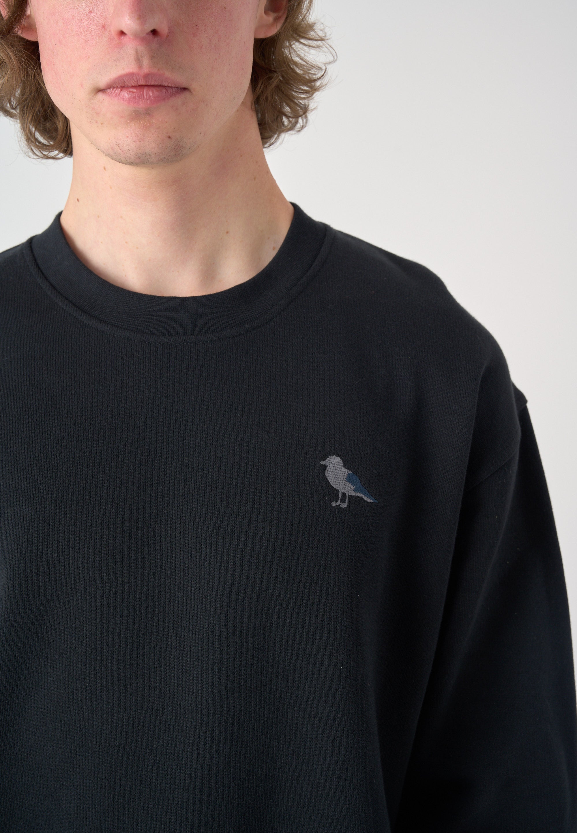 cleptomanicx-embro-gull-mono-crewneck-sweatshirt-bio-baumwolle image 5