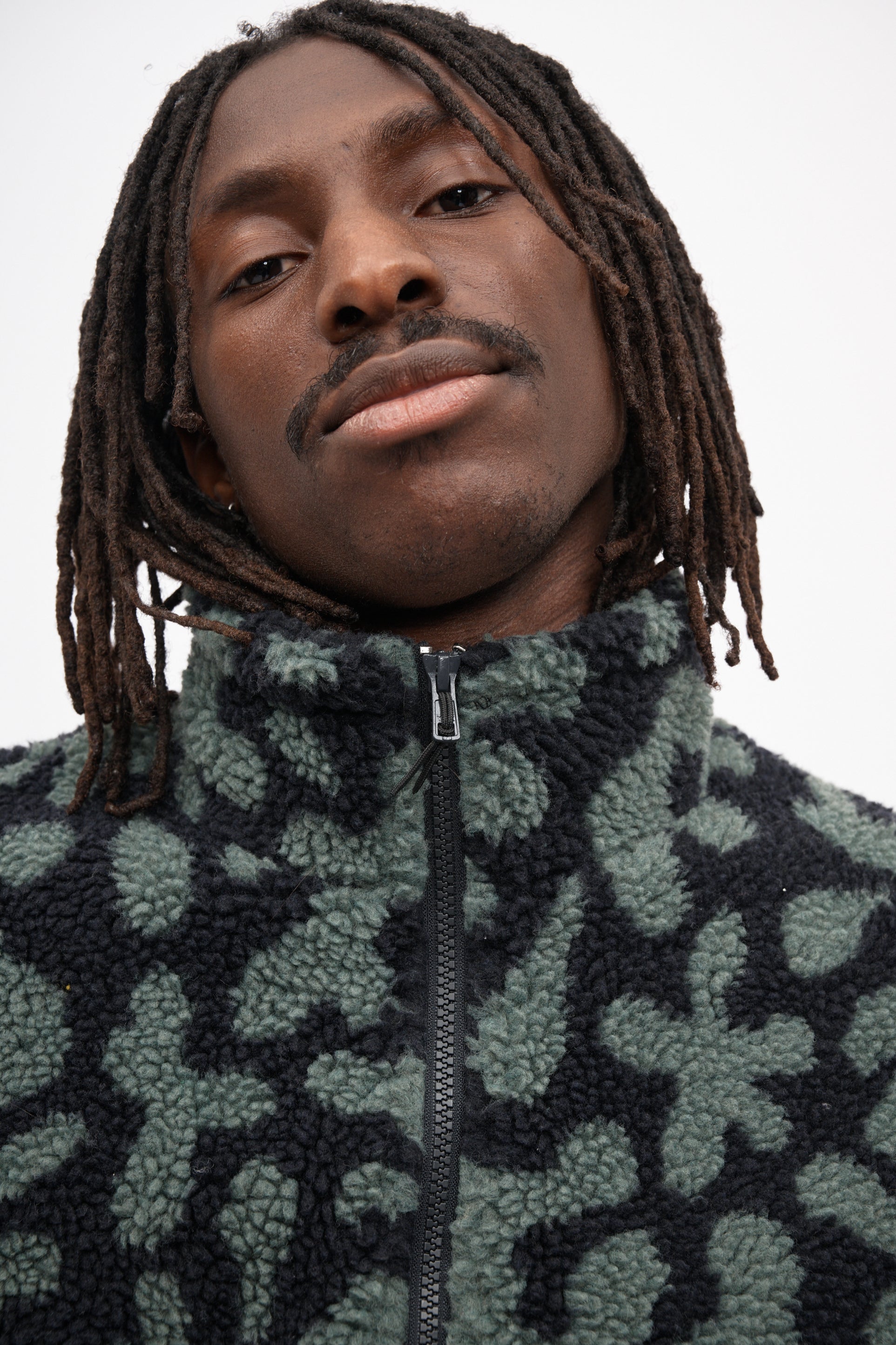 cleptomanicx-oh-shit-sherpa-fleecejacke-allover-m image 5