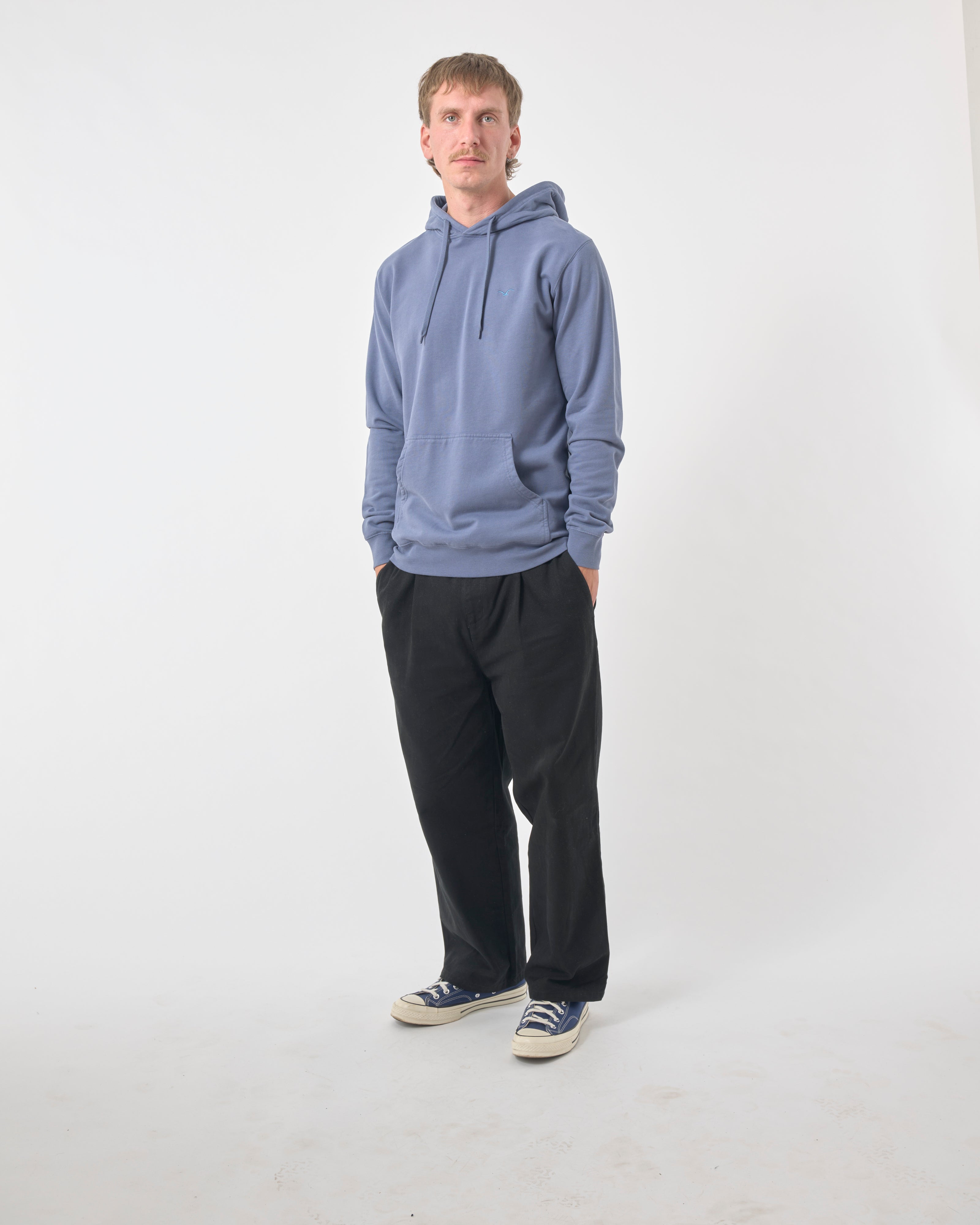 cleptomanicx-ligull-regular-hooded-hoodie-basic image 2