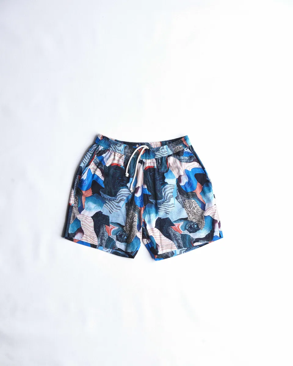 arniko-shorts-rishi-marble-shorts-70er-sommer image 1