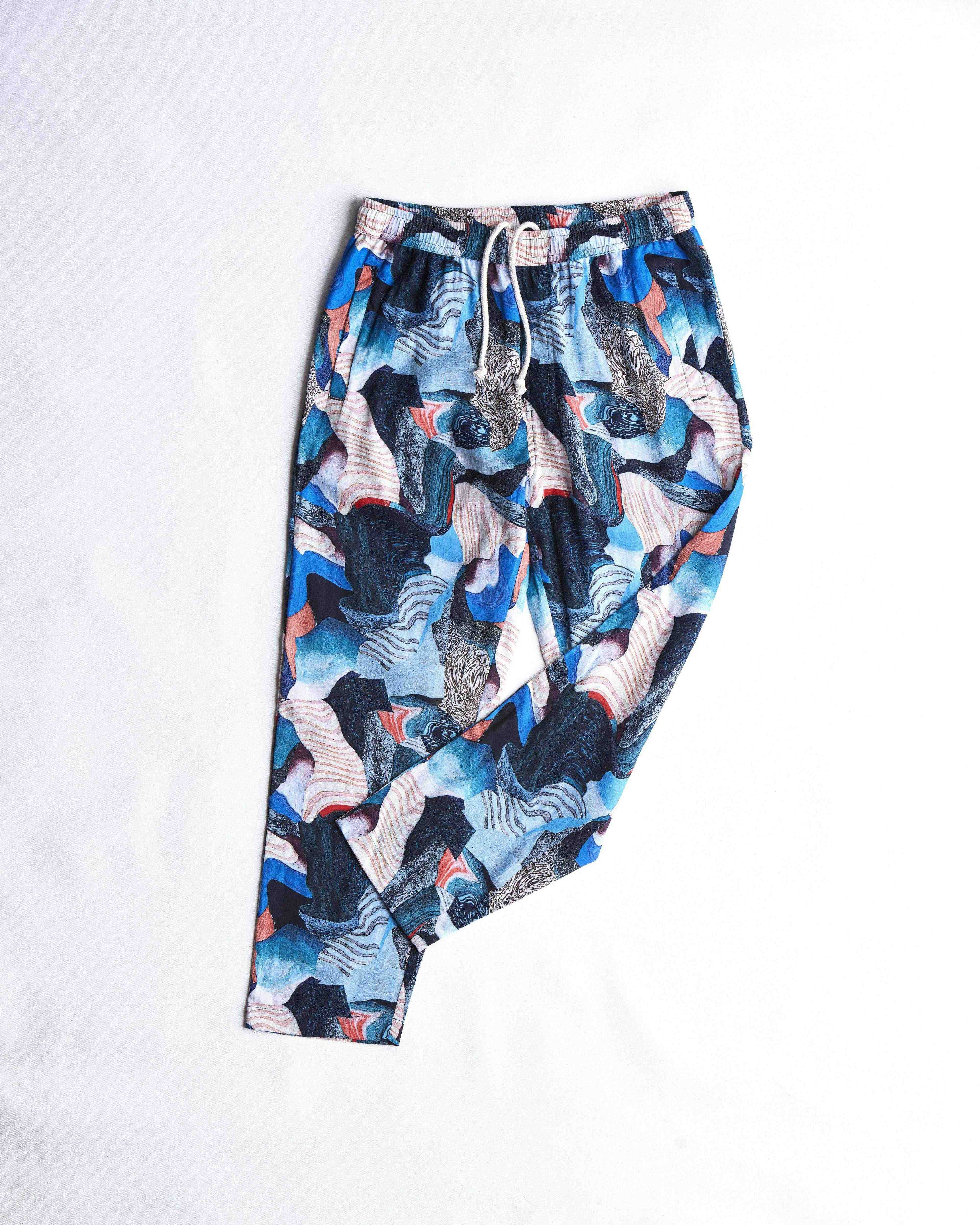 arniko-nigen-marble-hose-livaeco-unisex image 1