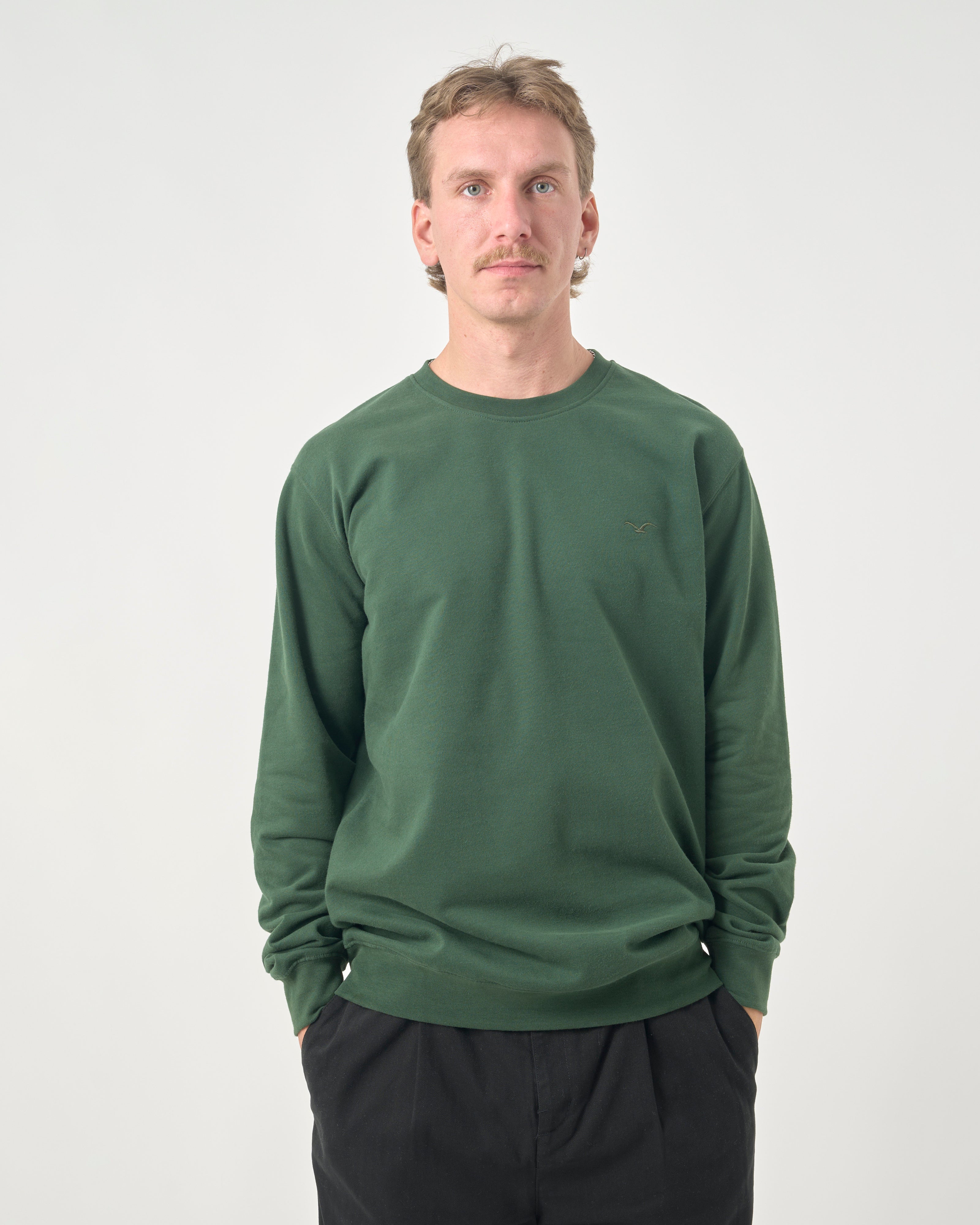 cleptomanicx-ligull-regular-crewneck-sweatshirt-bio image 3