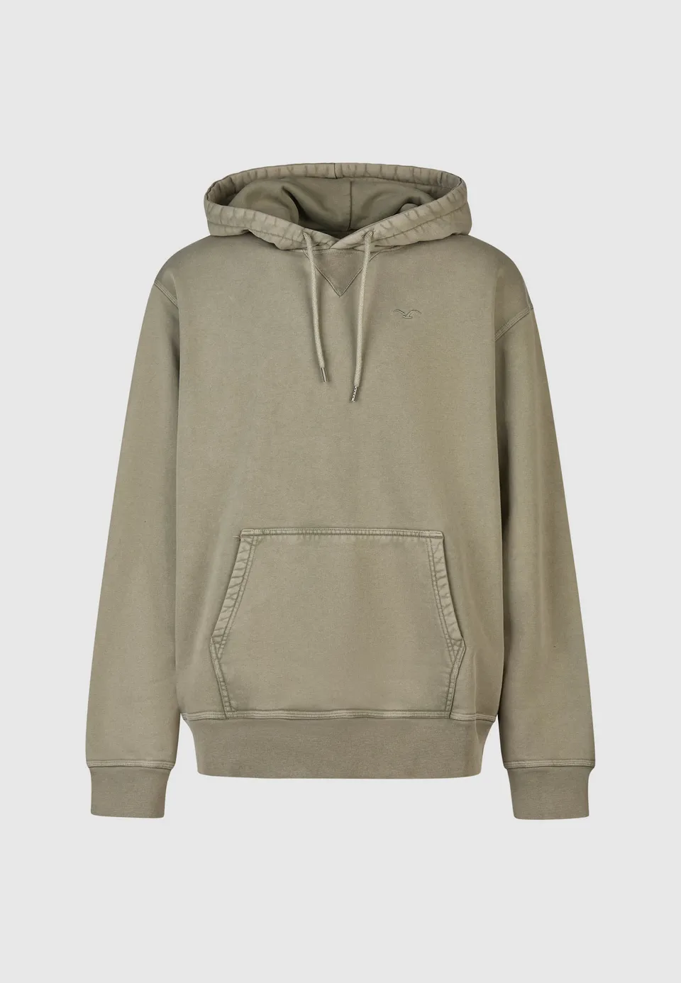 cleptomanicx-ligull-washed-boxy-hooded-hoodie-m-washed image 1