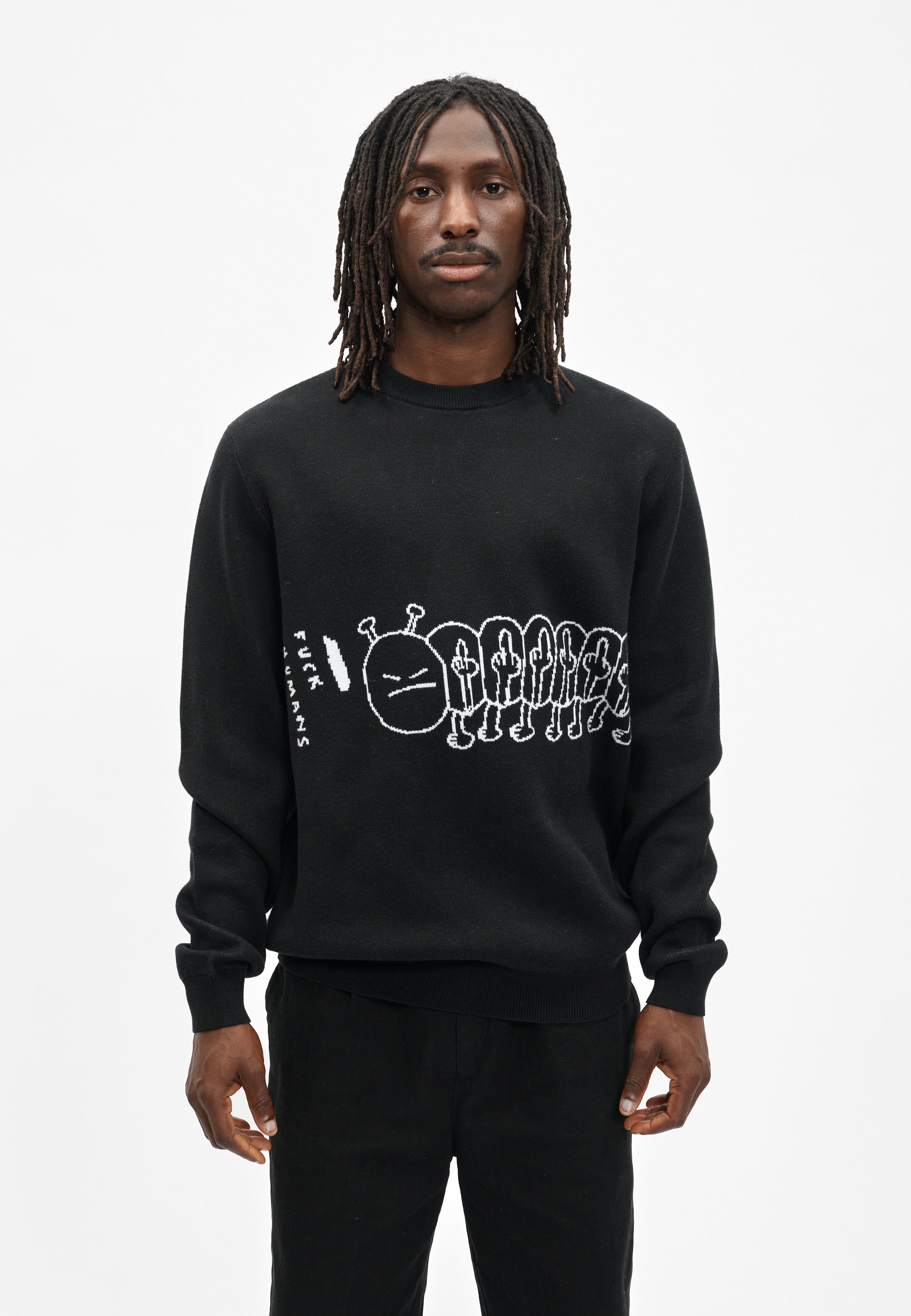 cleptomanicx-fuhumans-knit-strickpullover-biobaumwolle image 2