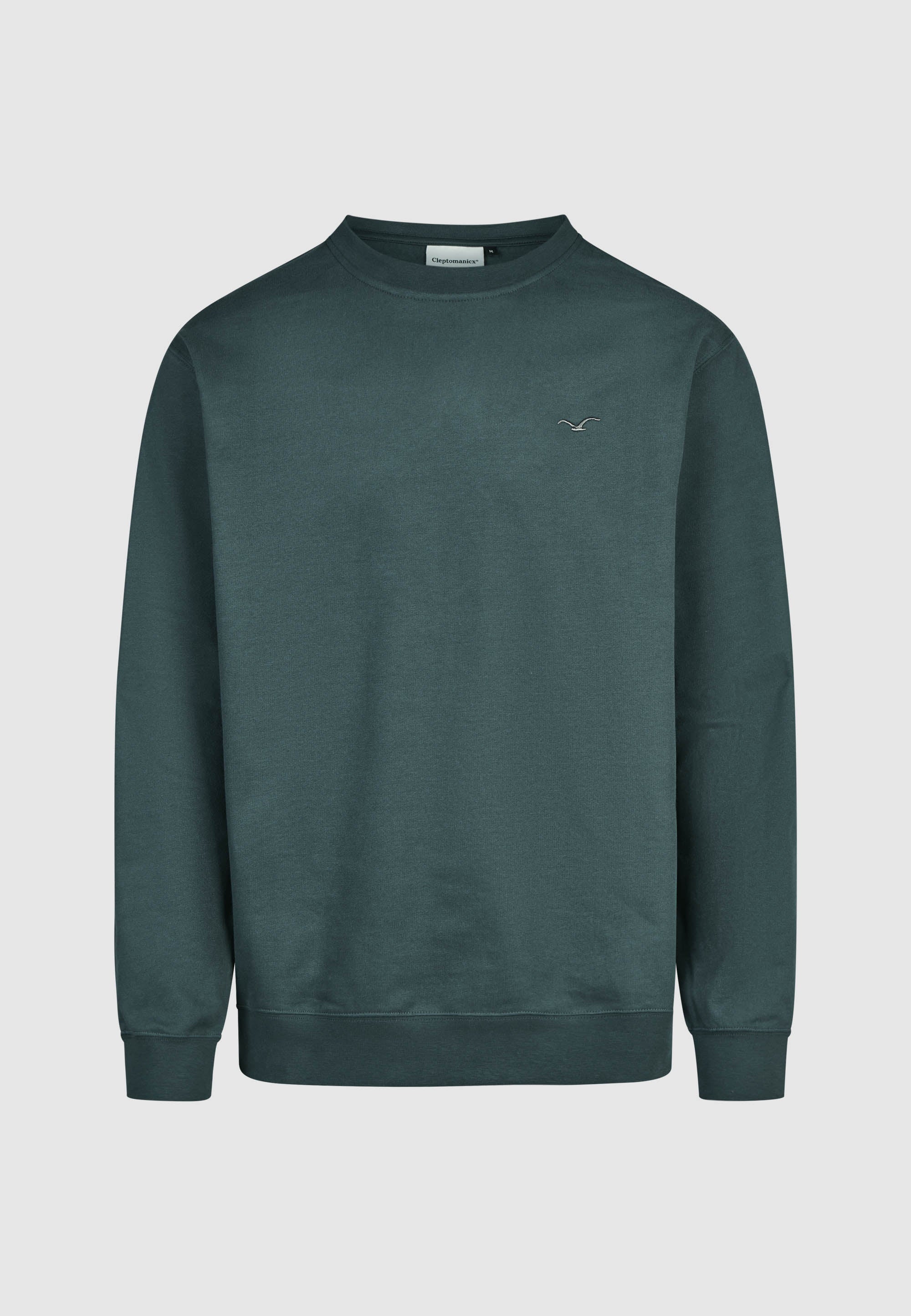 cleptomanicx-ligull-regular-crewneck-sweatshirt-karbonisiert image 1