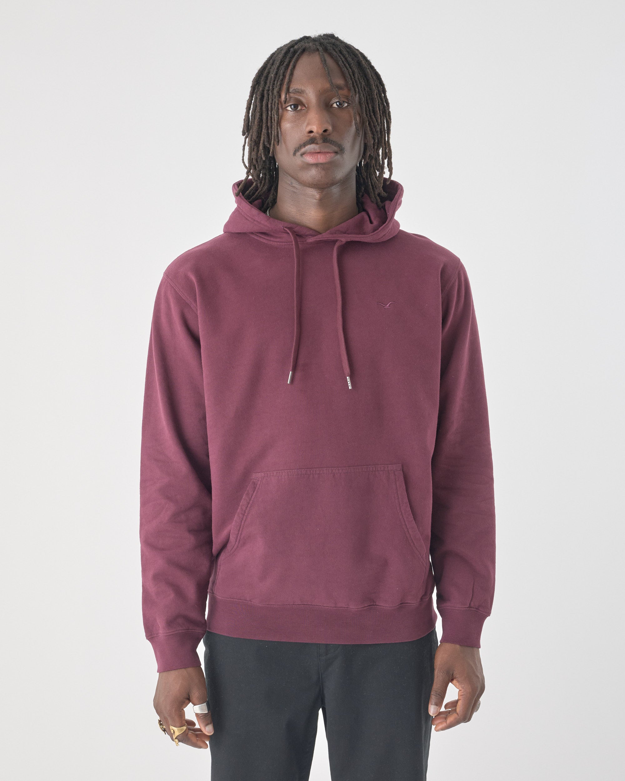 cleptomanicx-ligull-regular-hooded-hoodie-stickerei-regular-fit image 3