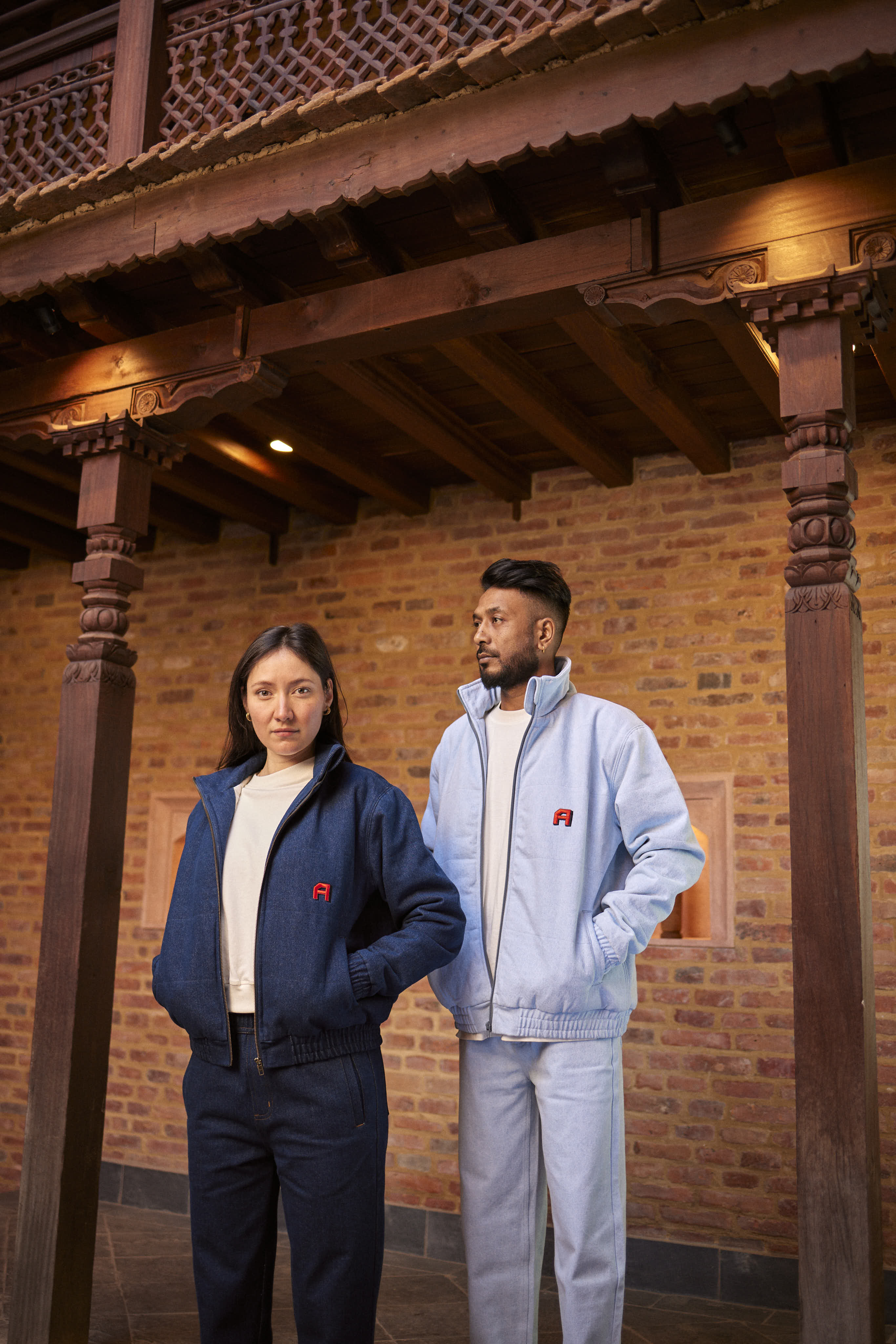 arniko-rubey-rara-light-blue-denim-jacke-hellblau-wattiert image 6