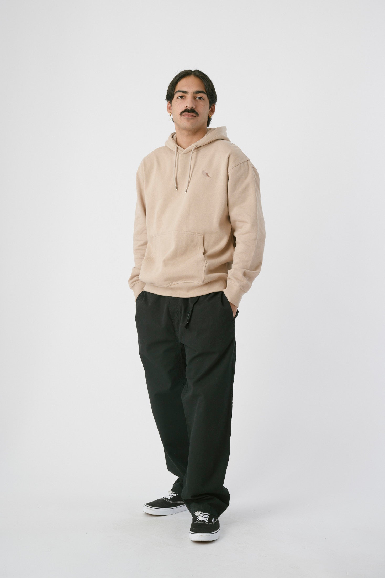 cleptomanicx-embro-gull-mono-hoodie-boxy-bio-baumwolle image 2