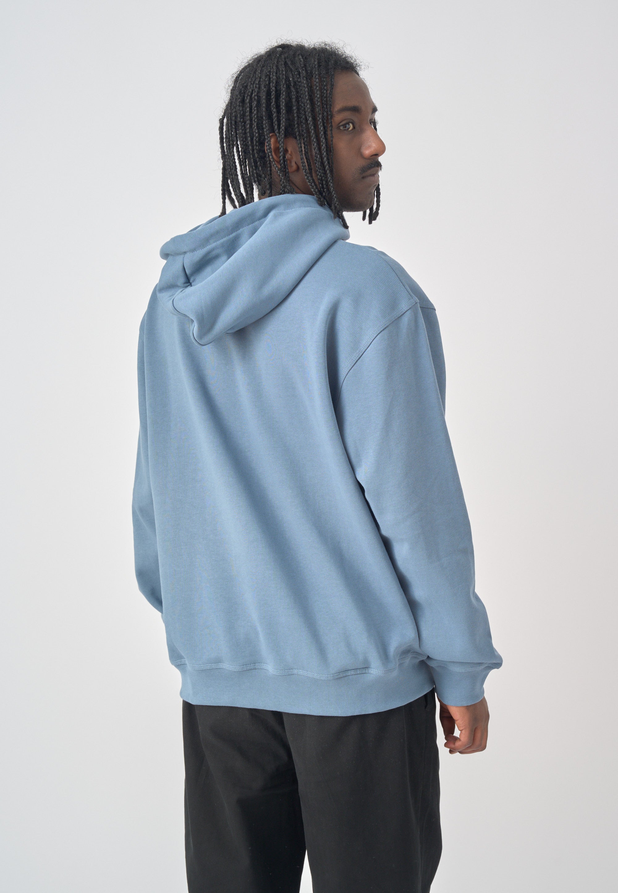 cleptomanicx-sketch-gull-boxy-hooded-hoodie-bio-baumwolle image 4