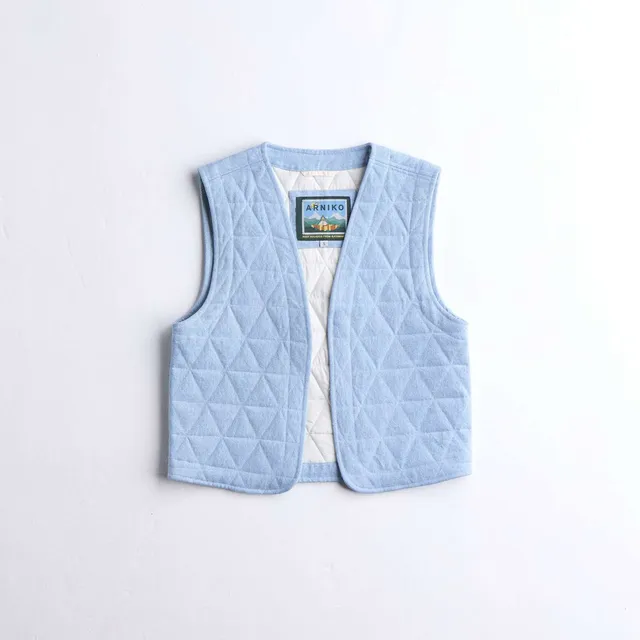 arniko-zoi-weste-hellblau-denim-damen image 1